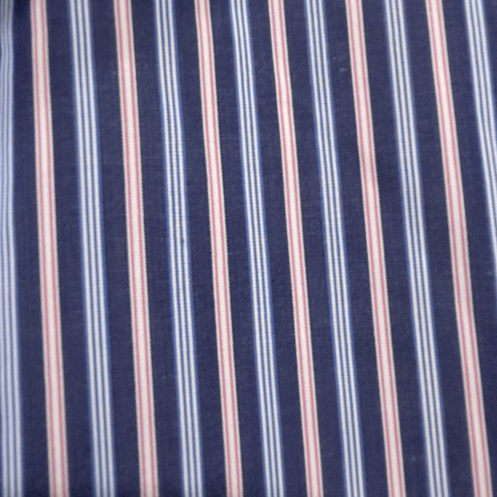 Brioni Brioni Dress Shirt Mens Large Blue Striped For Neiman Marcus Italy Luxury Size 42R - 4 Thumbnail