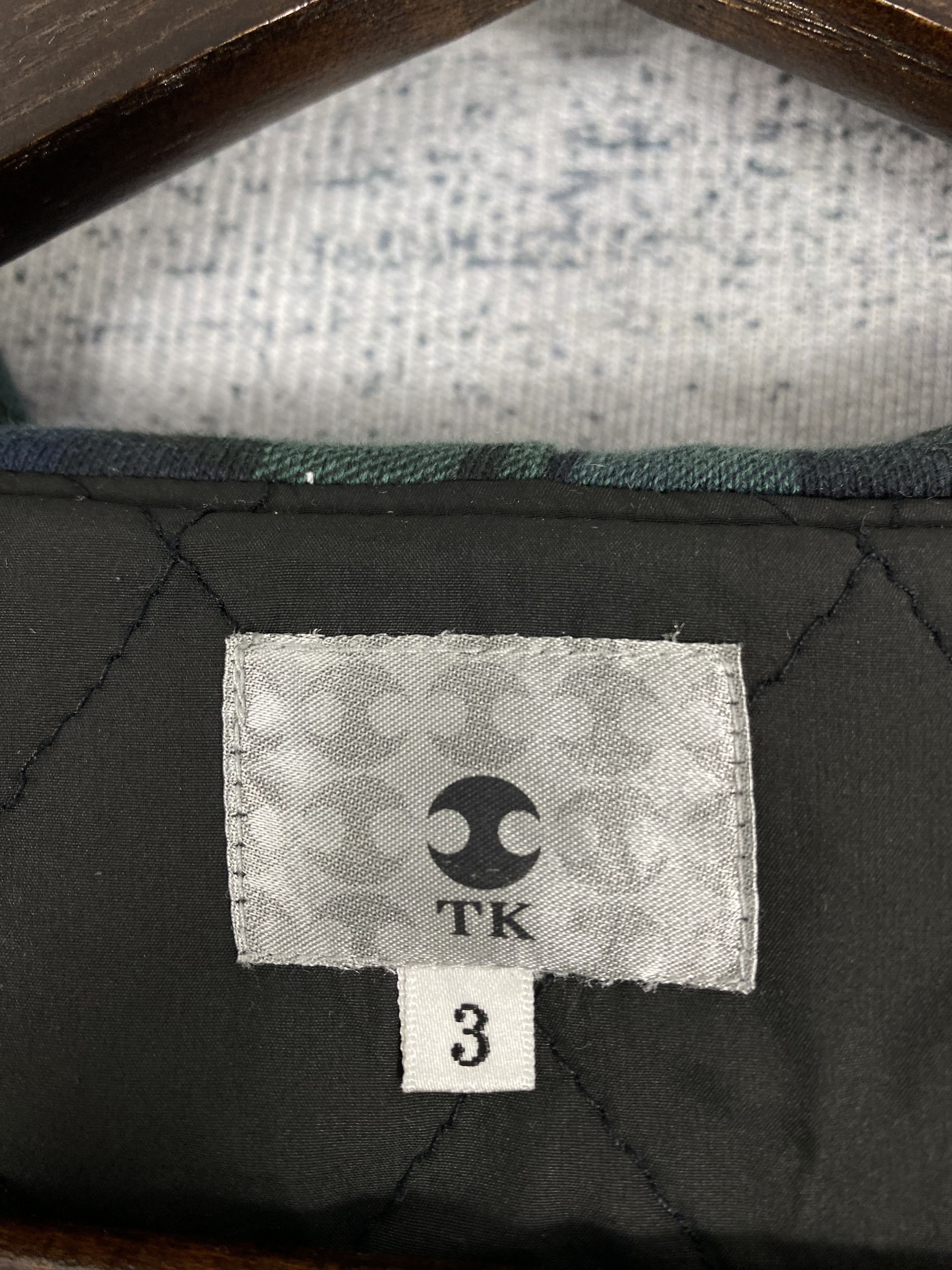 Takeo Kikuchi Vintage Takeo Kikuchi Checked Quilted Lining Jacket K0219 Size US S / EU 44-46 / 1 - 10 Thumbnail