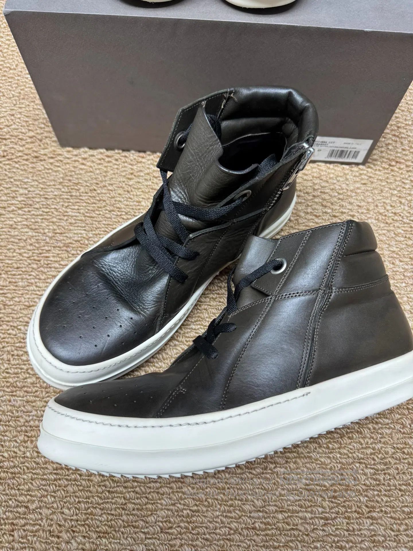 Moncler × Rick Owens Rick Owens x Moncler Amber boots size 42