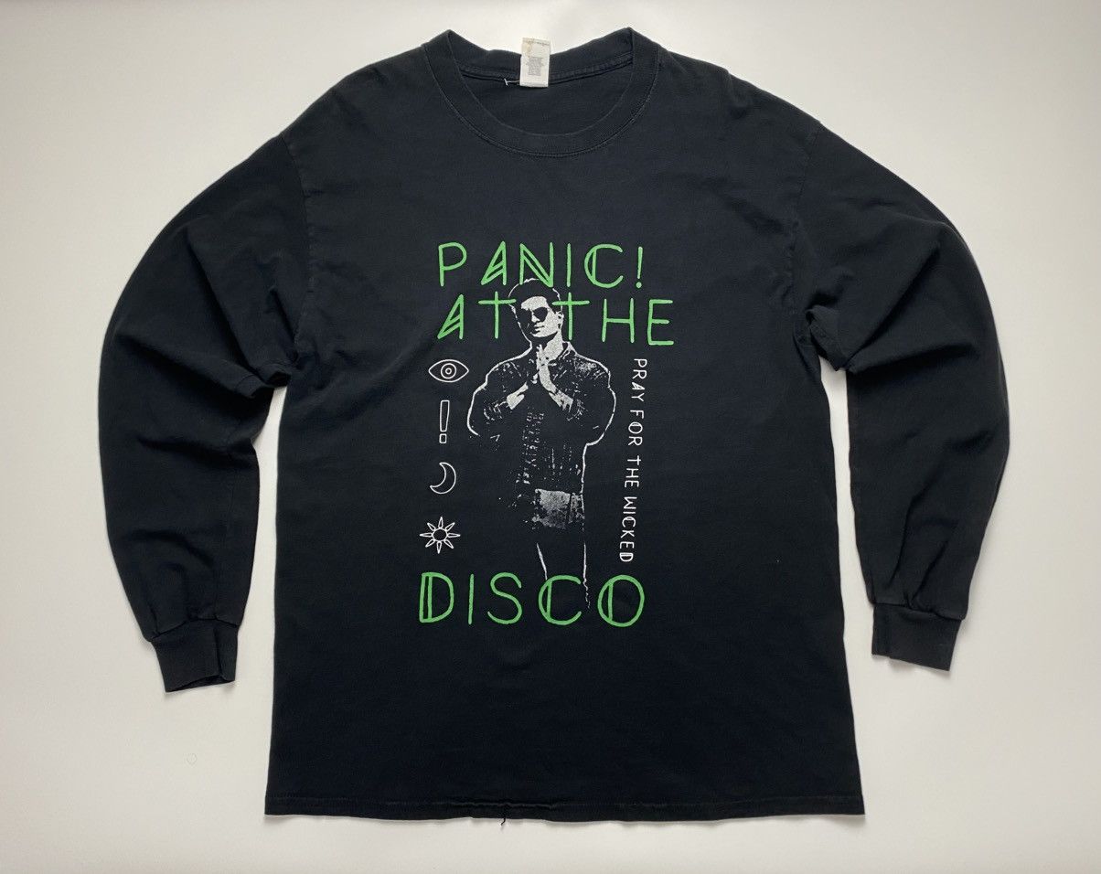 Band Tees Panic at the disco Long sleeve original Tour Tee iconic Size US L / EU 52-54 / 3 - 1 Thumbnail