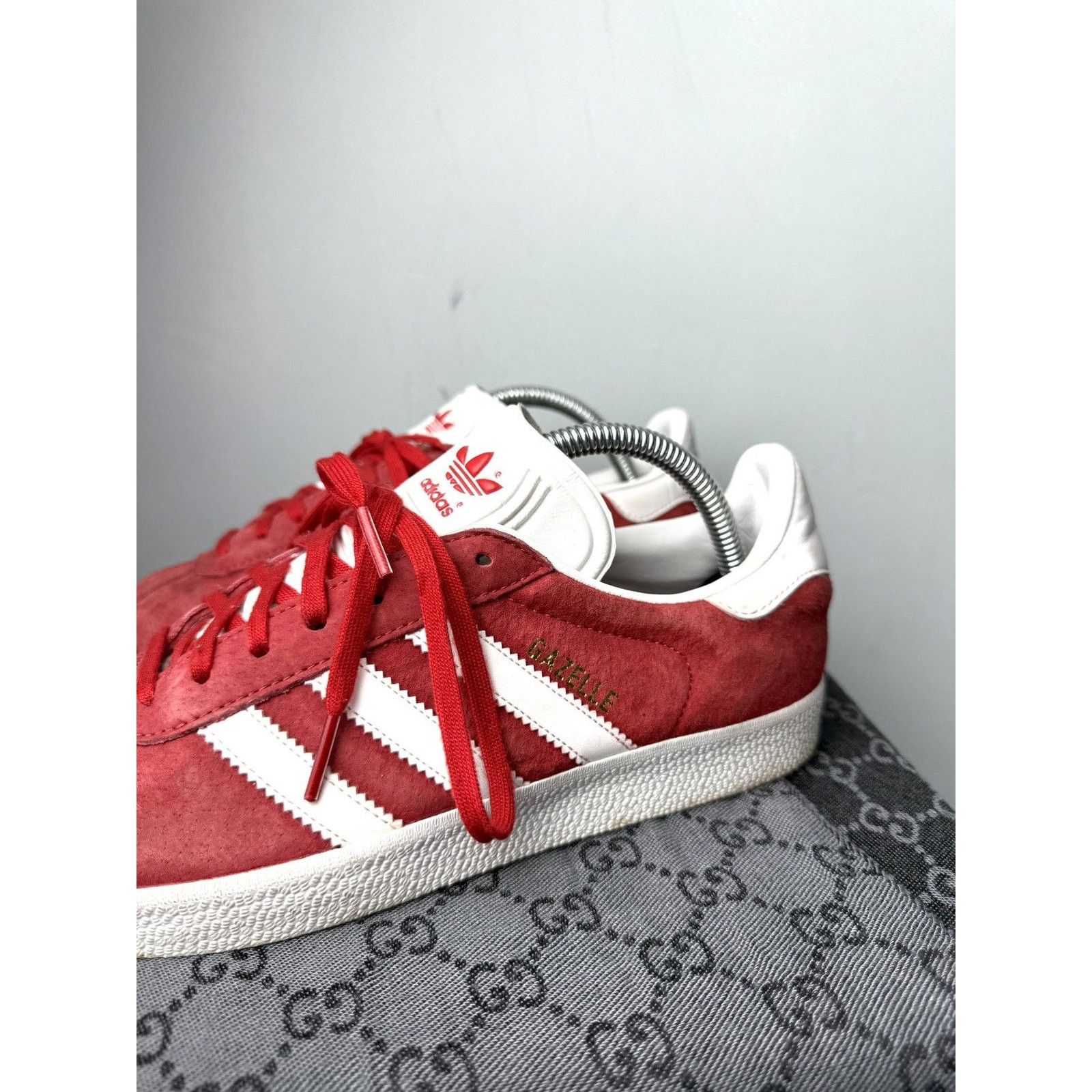 Adidas Vintage Style Adidas Gazelle Low Top Suede Trainers Sneakers Size US 7.5 / EU 40-41 - 3 Thumbnail