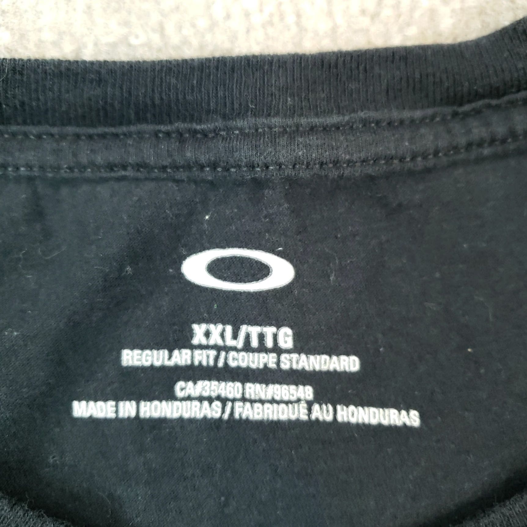 Oakley Oakley Mens Black Short Sleeve Crew Neck T-Shirt 2XL Size US XXL / EU 58 / 5 - 5 Thumbnail