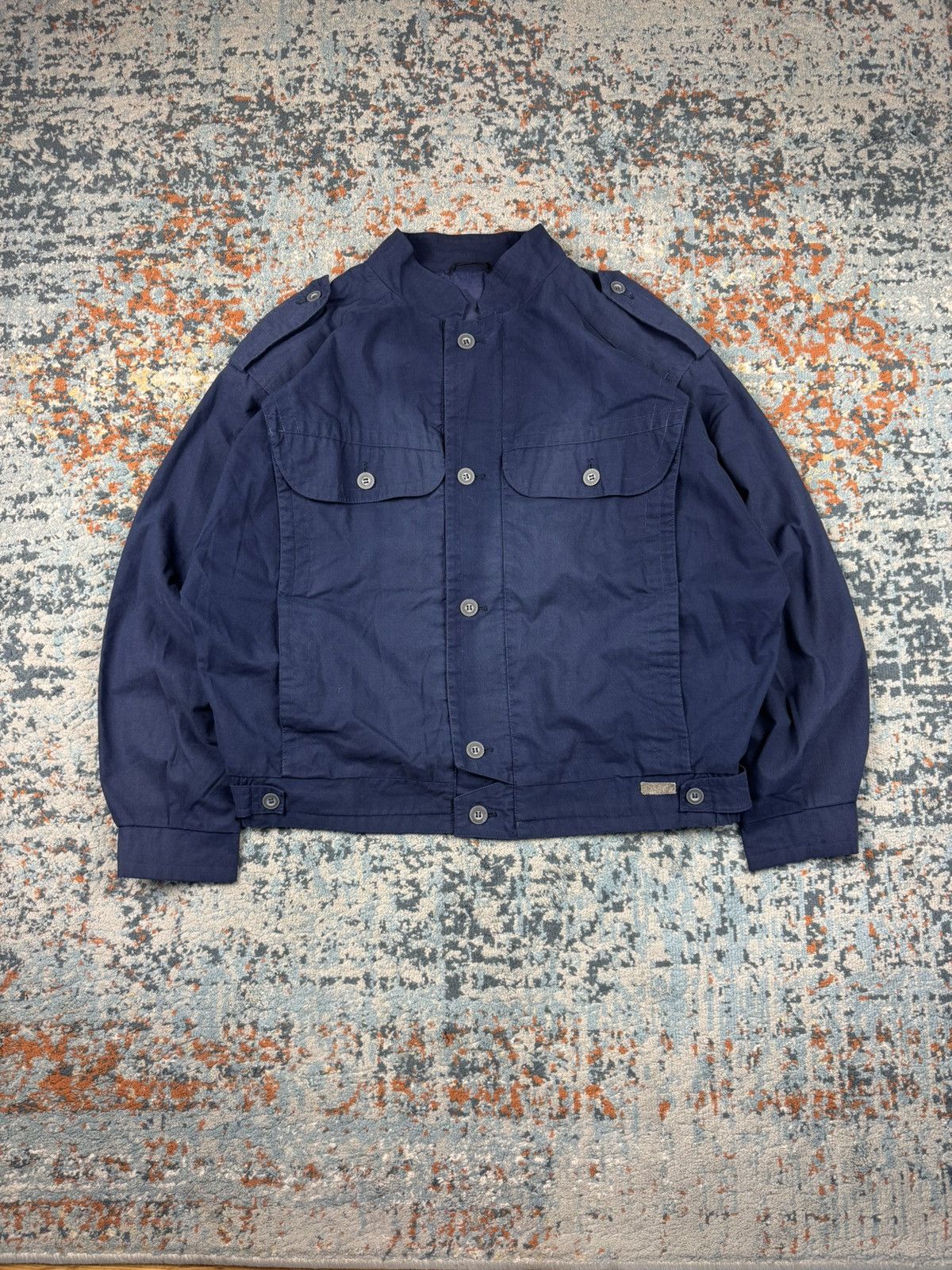 Le Laboureur Vintage 70s chas macintosch Holland cyclist jacket boxy fit Size US XL / EU 56 / 4 - 1 Thumbnail