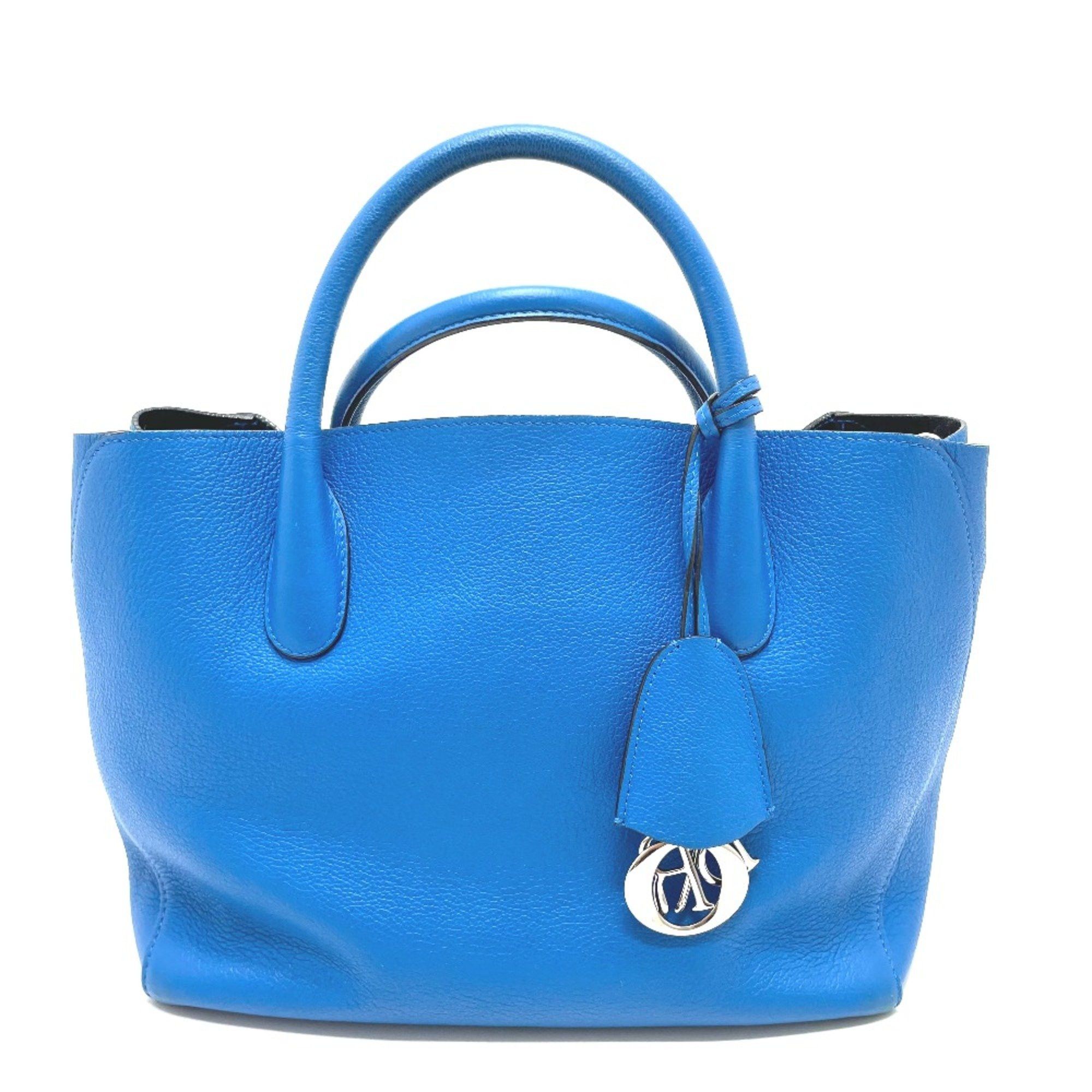Dior CHRISTIAN DIOR Handbag Crossbody 2WAY Shoulder Bag Tote Bag blue Size ONE SIZE - 1 Thumbnail