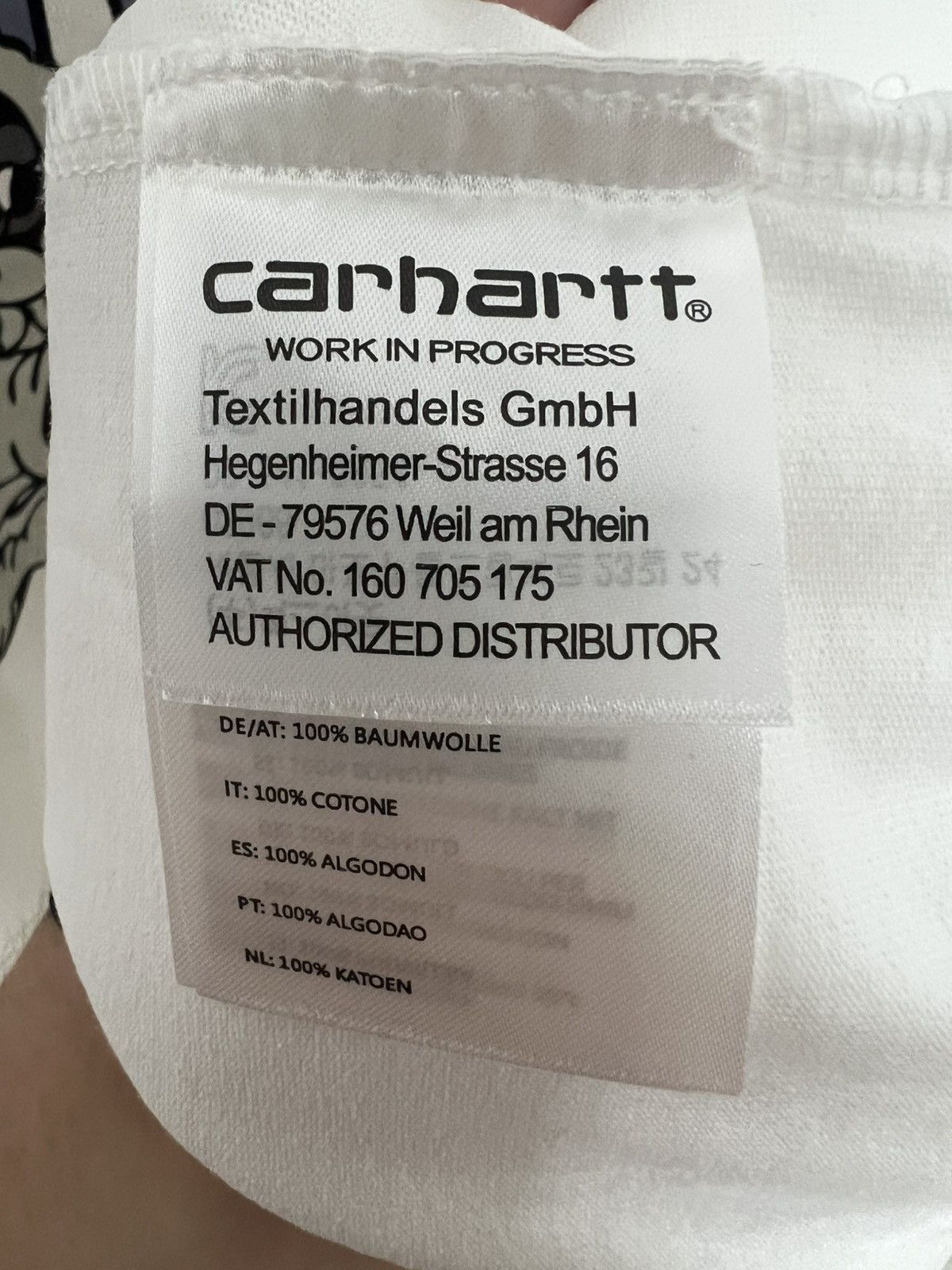Carhartt Carhartt WIP Graphic T-Shirt - Size L - New with Tags Size US L / EU 52-54 / 3 - 5 Thumbnail