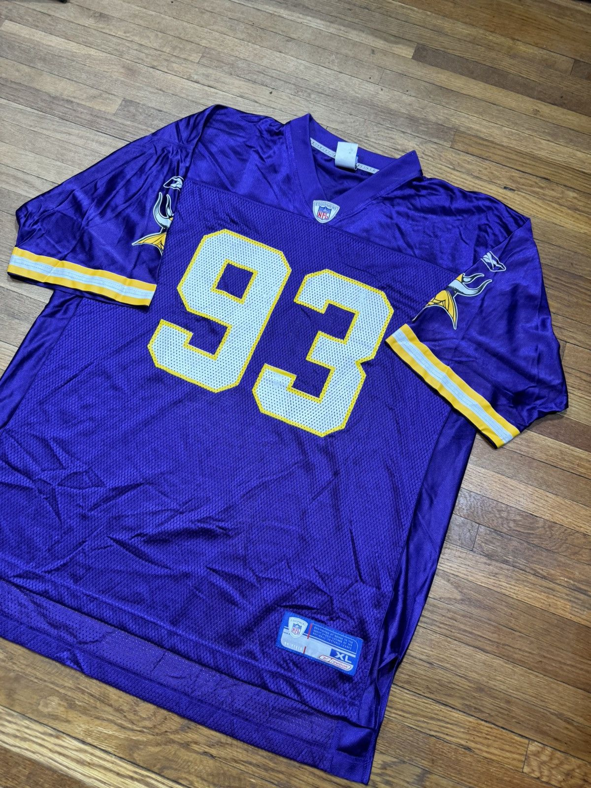 Vintage Vintage Kevin Williams Minnesota Vikings Jersey Size US XL / EU 56 / 4 - 3 Thumbnail