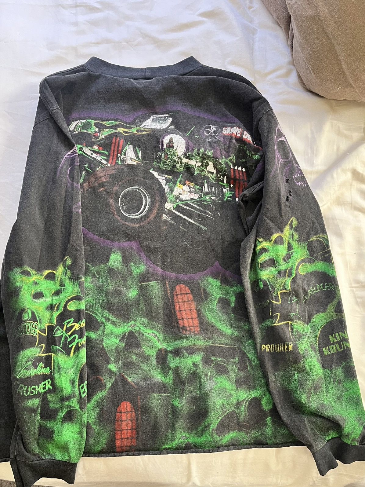Other 90s Grave Digger Monster Truck Grail Size US XL / EU 56 / 4 - 2 Thumbnail