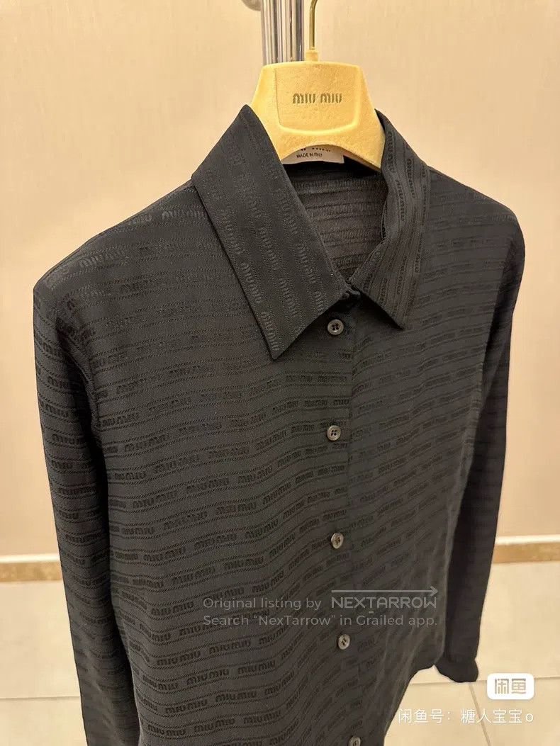 Miu Miu Miu Miu 38 shirt Size M / US 6-8 / IT 42-44 - 4 Thumbnail