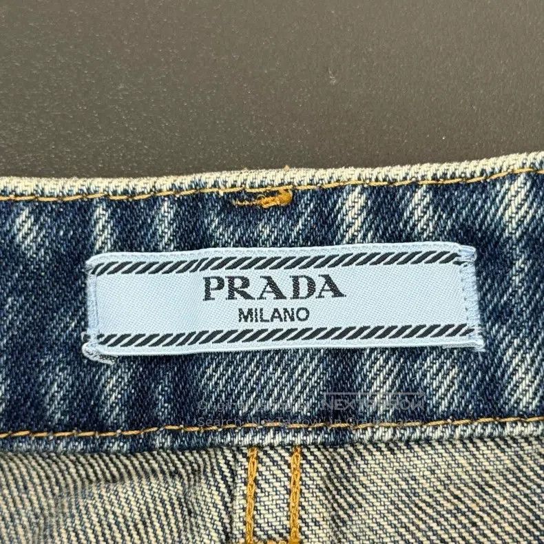 Prada Prada Blue washed triangle jeans Size US 28 / EU 44 - 5 Thumbnail
