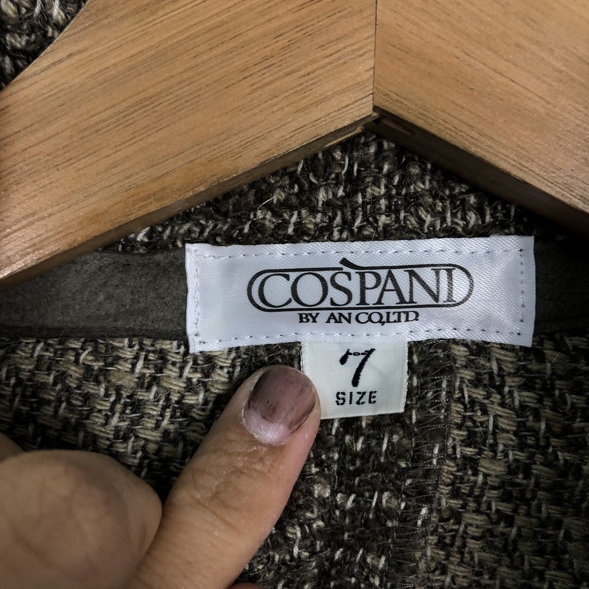 Japanese Brand VINTAGE BOMBER JACKET COSPANI JAPAN INSPIRE RICK OWENS Size US M / EU 48-50 / 2 - 12 Thumbnail