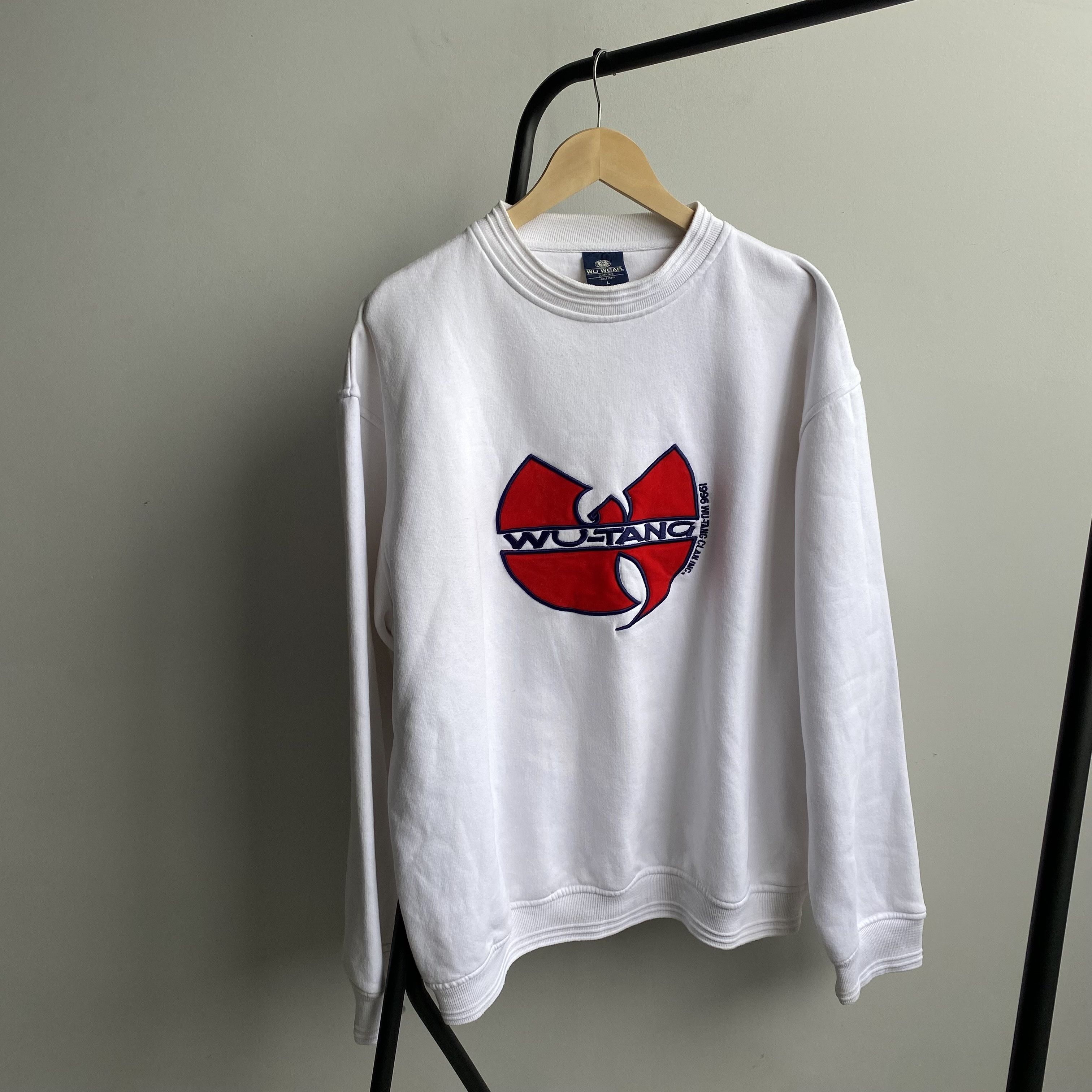Wu-Tang Clan Vintage 90s Wu-Wear Wu-Tang-Clan Sweatshirt Size US L / EU 52-54 / 3 - 2 Thumbnail