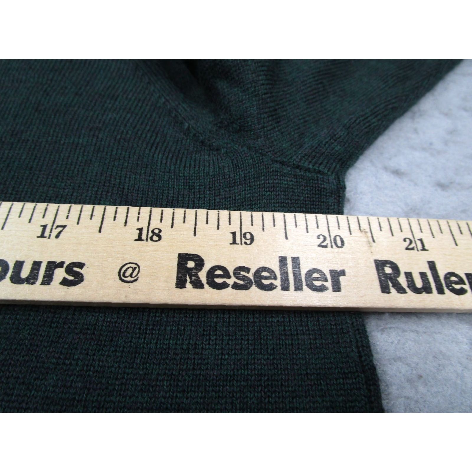 Christian Lacroix Christian Lacroix Sweater Mens Medium Green Merino Wool Knit 1/4 Zip Long Sleeve Pullover Preppy Retro Sports Mens Size US M / EU 48-50 / 2 - 6 Thumbnail