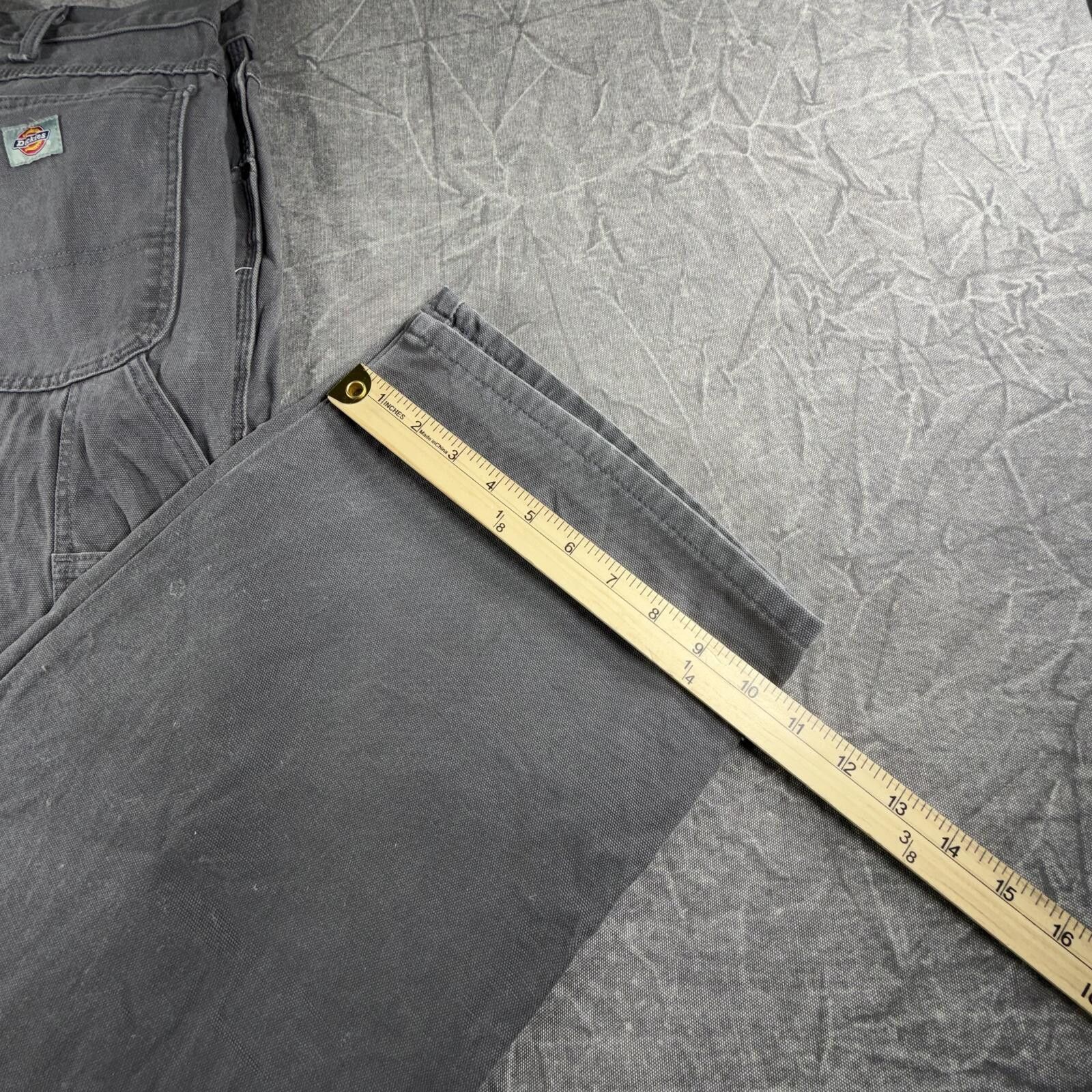 Dickies Dickies Pants Men's 44x32 Grey Carpenter Pants Size US 44 / EU 60 - 3 Thumbnail