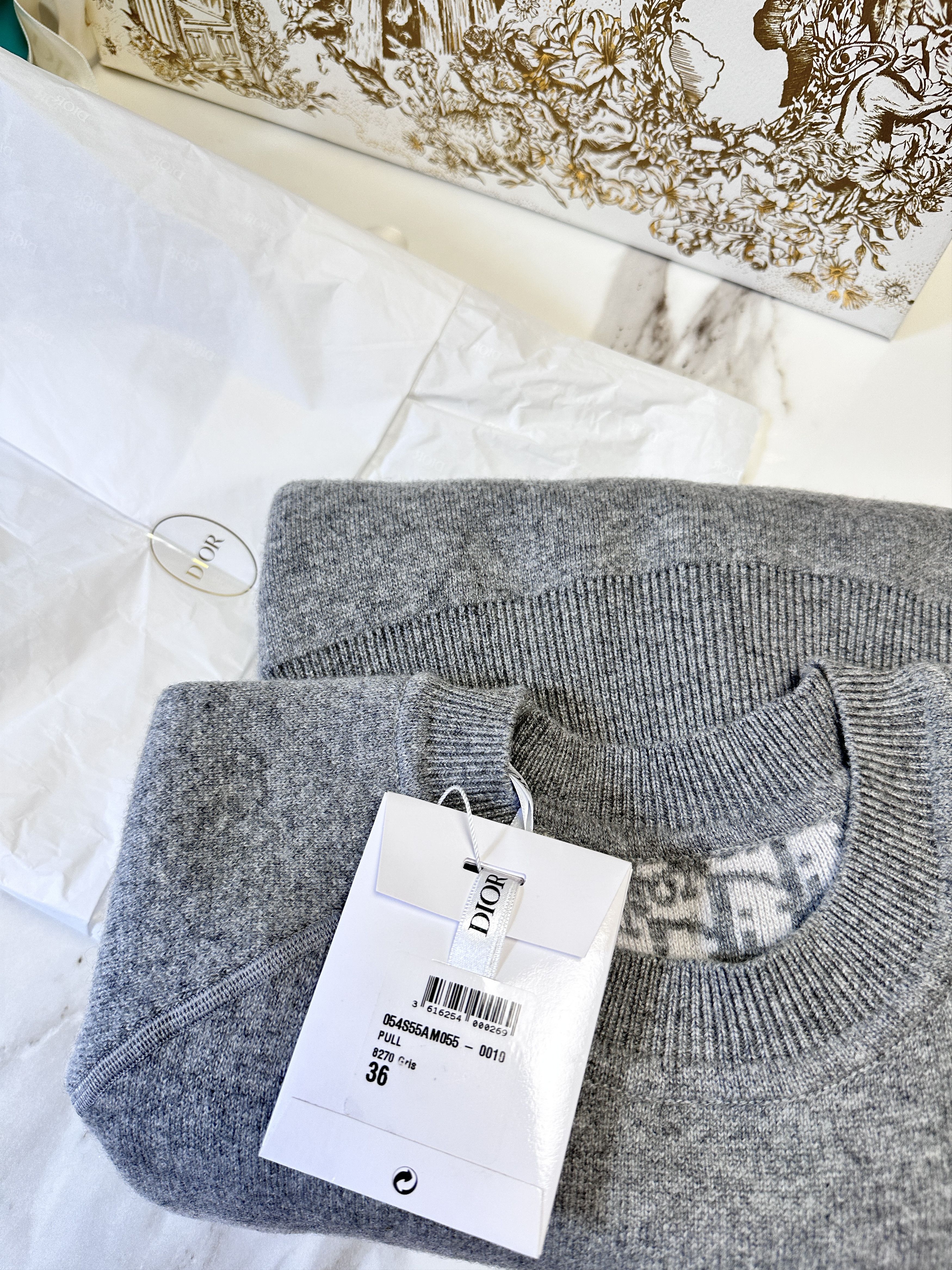 Dior Dior REVERSIBLE cashmere sweater Size XS / US 0-2 / IT 36-38 - 6 Thumbnail