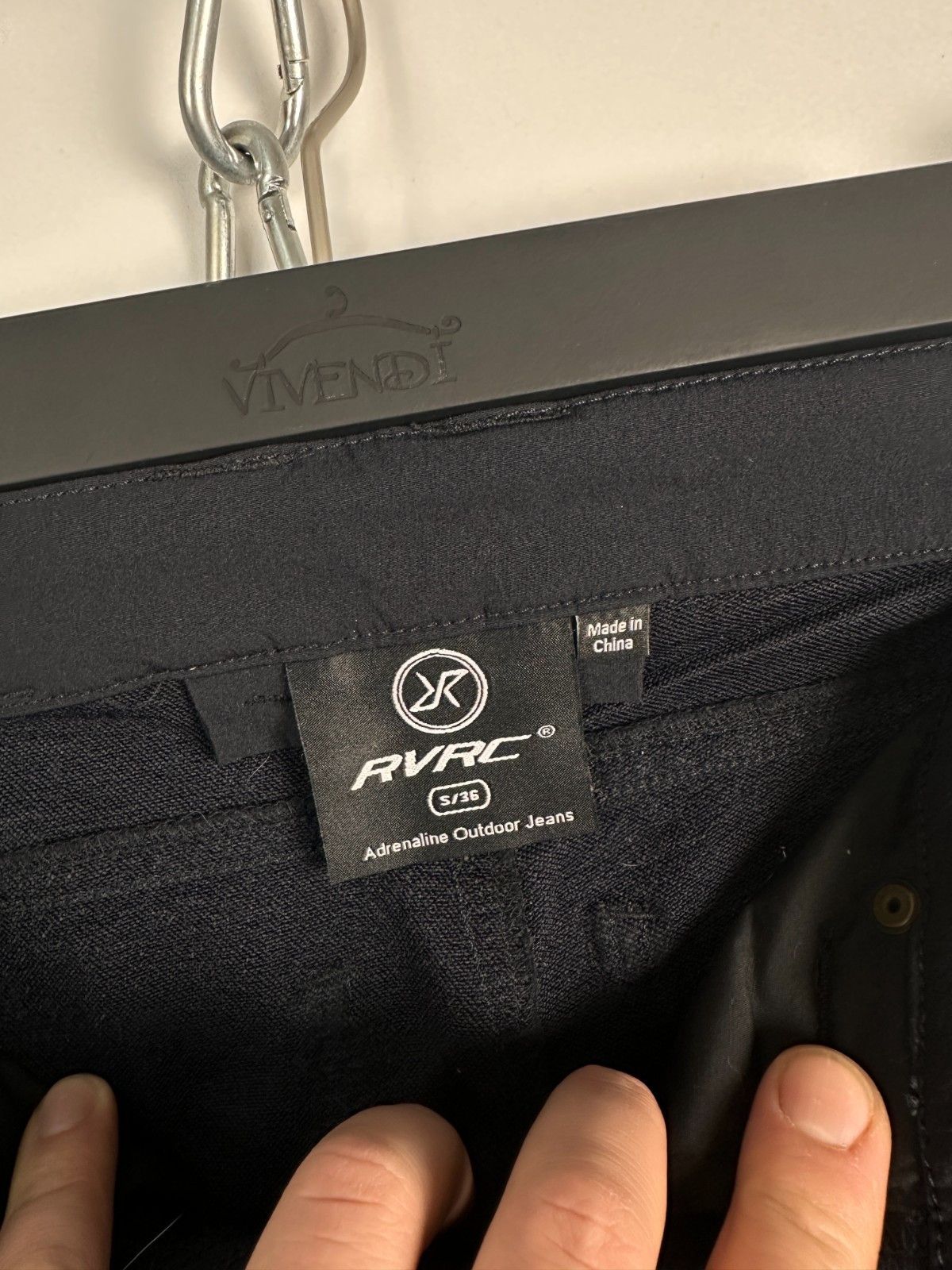 Other Revolution Race Pants Black Trousers Women Outdoor Size S Size 28" / US 6 / IT 42 - 8 Thumbnail