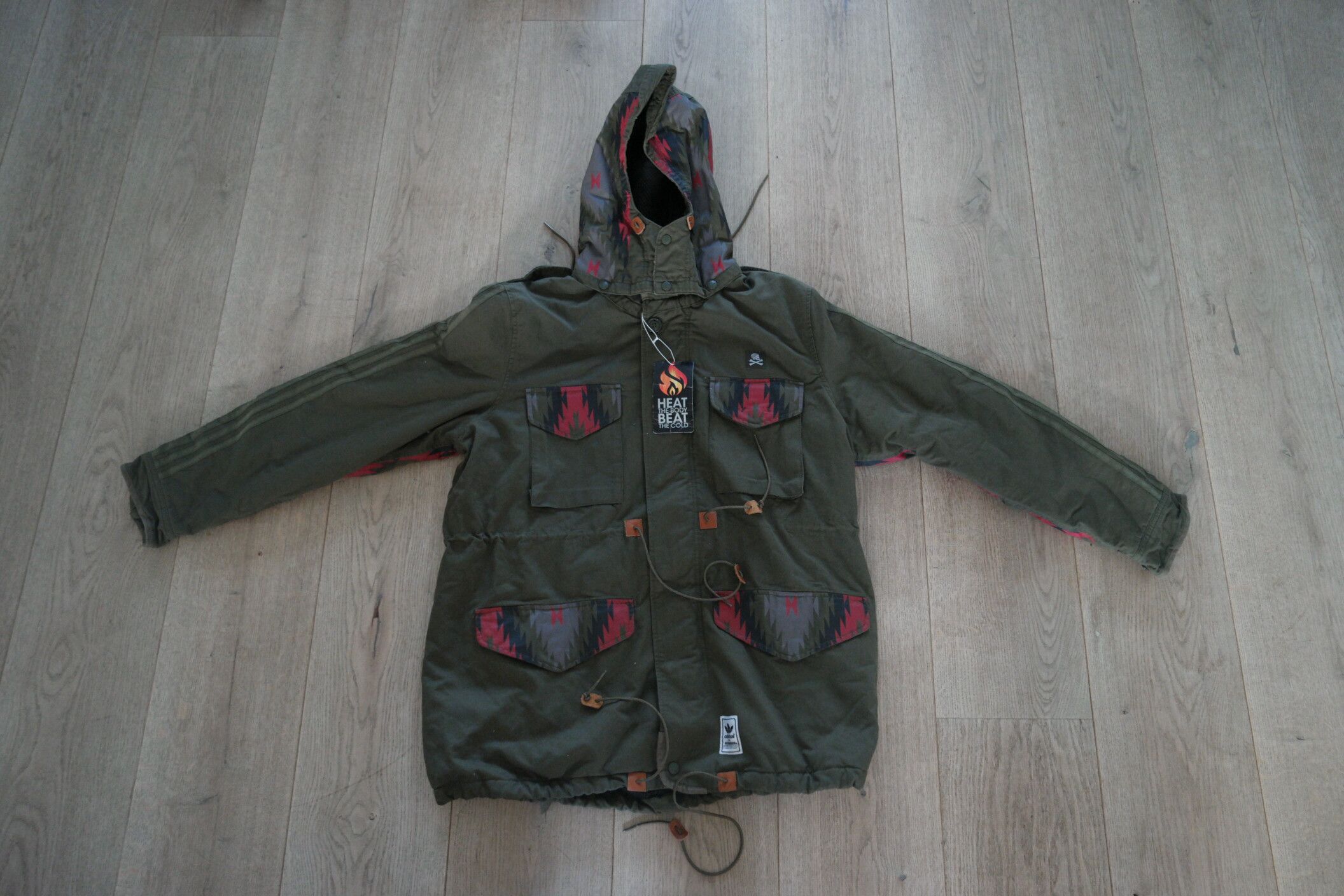 image of Adidas X Neigborhood M-65 Jacket, Men's (Size XL)