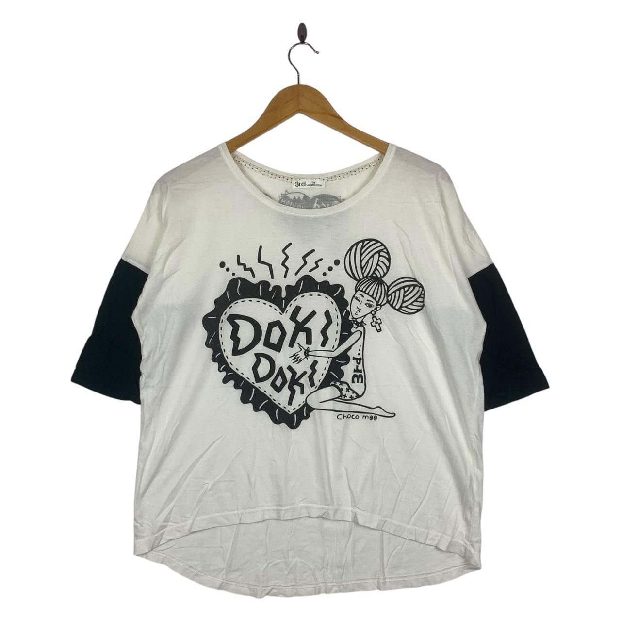 Vanquish VANQUISH 3RD x CHOCO MAGAZINE Doki Doki Tee Shirt Top Size L / US 10 / IT 46 - 1 Thumbnail