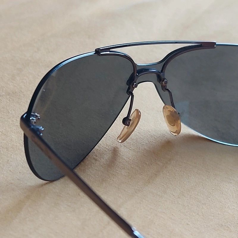 Dior × John Galliano × Vintage Christian Dior Sunglasses Aviator Shield Mask Vintage A0018 Size ONE SIZE - 3 Thumbnail