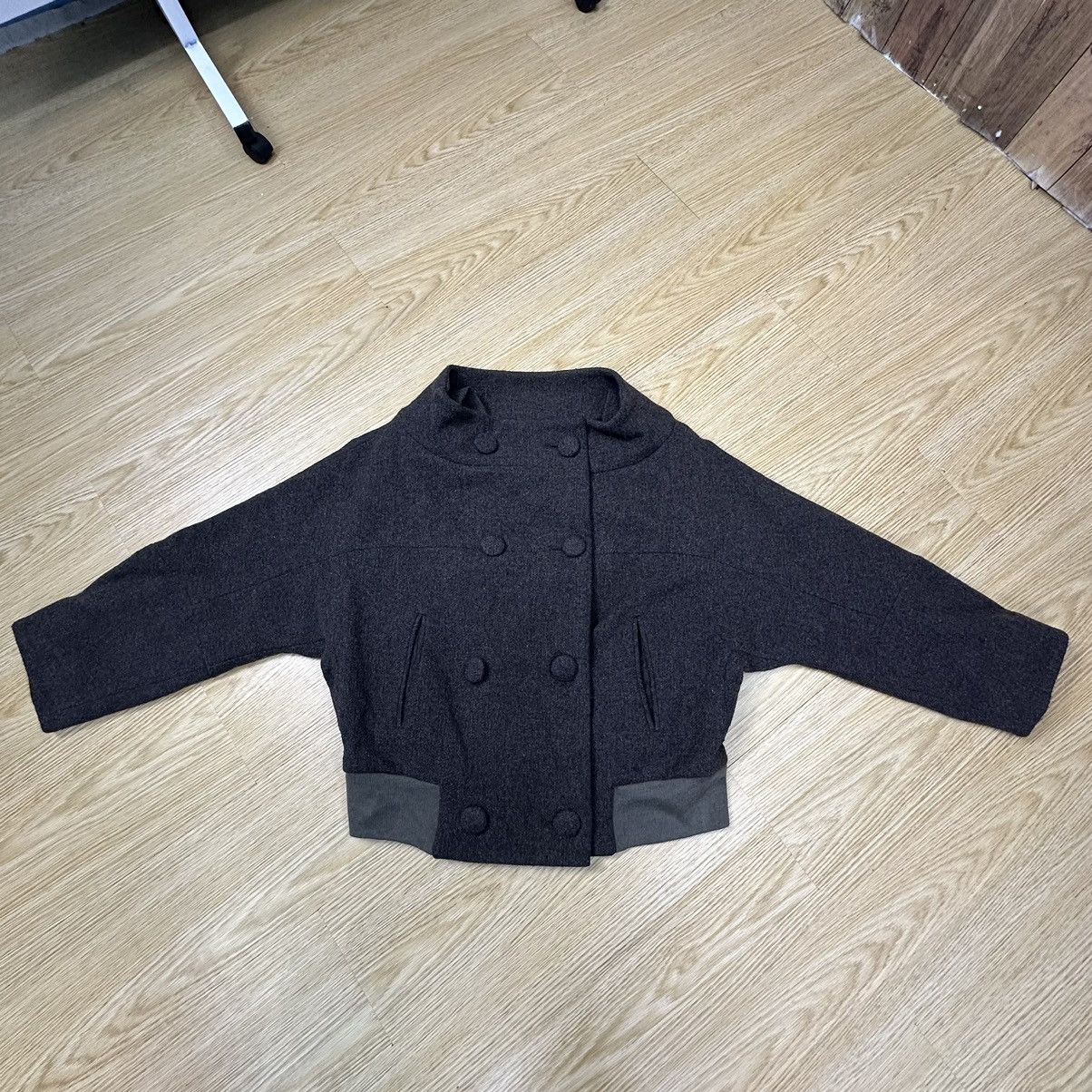 Issey Miyake Issey Miyake Tsumori Chisato Baggy Crop Wool Jacket Z109 Size M / US 6-8 / IT 42-44 - 5 Thumbnail