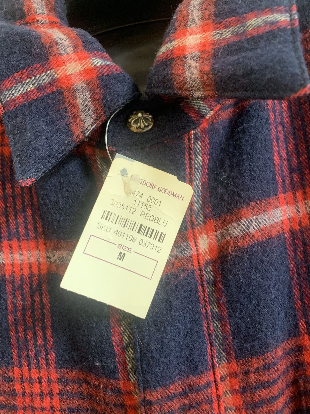 Chrome Hearts Double sided lined flannel jacket Size US M / EU 48-50 / 2 - 4 Thumbnail