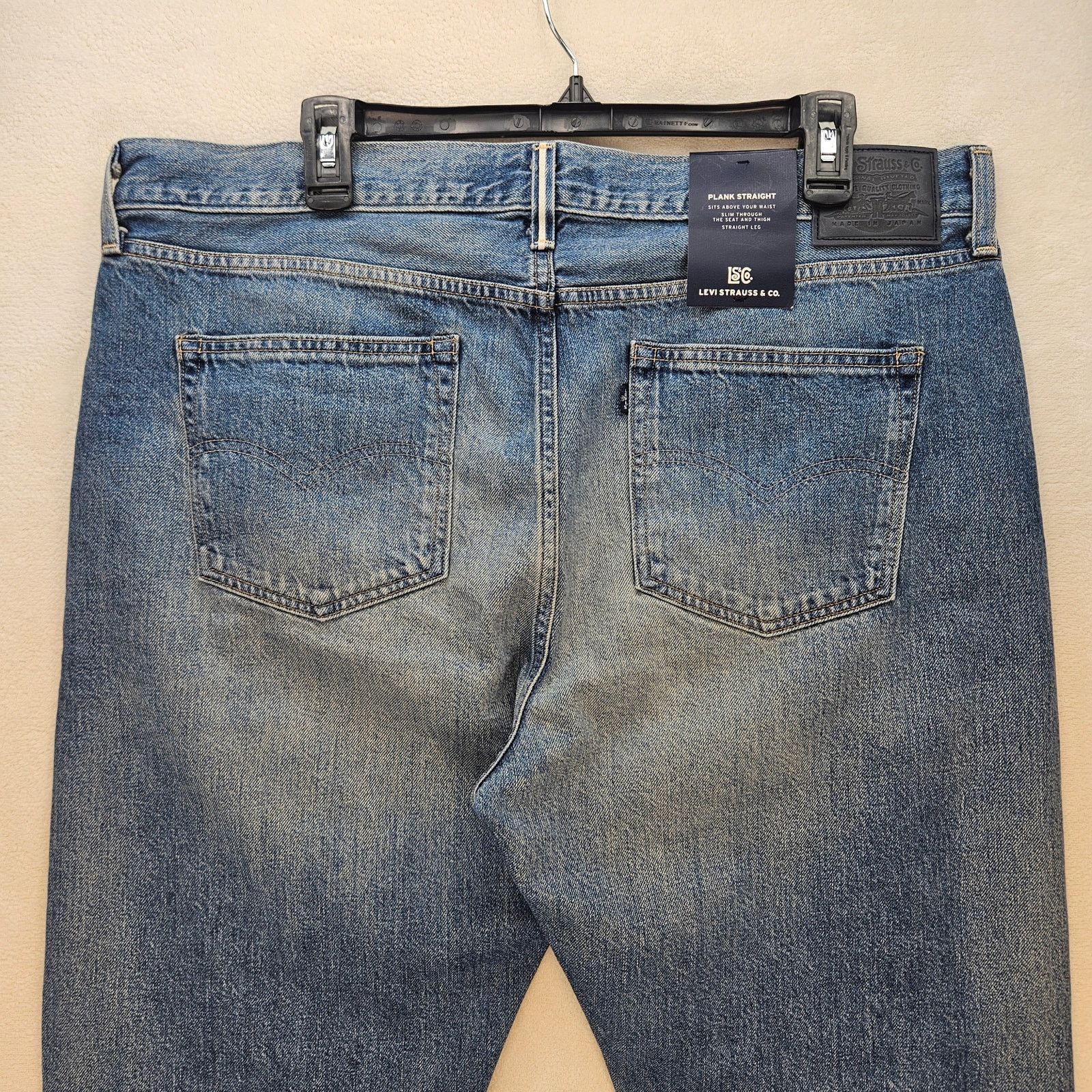 Levi's LEVIS WOMEN'S 34X32 JAPANESE MADE SELVEDGE PLANK STRAIGHT Size 34" / US 12 / IT 48 - 7 Thumbnail