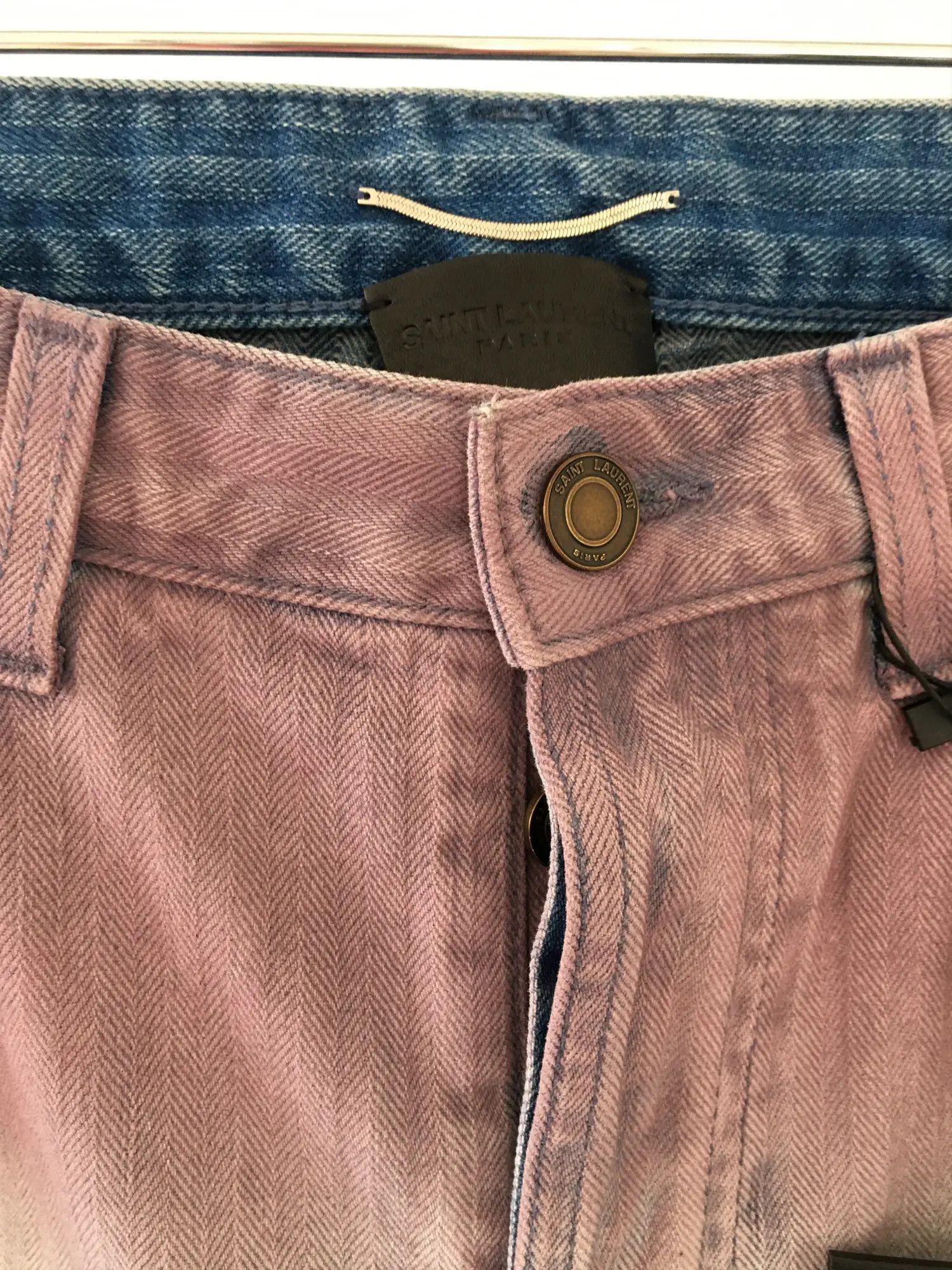 Saint Laurent Paris SS'21 Shorts Degrade Dyed Size US 30 / EU 46 - 3 Thumbnail