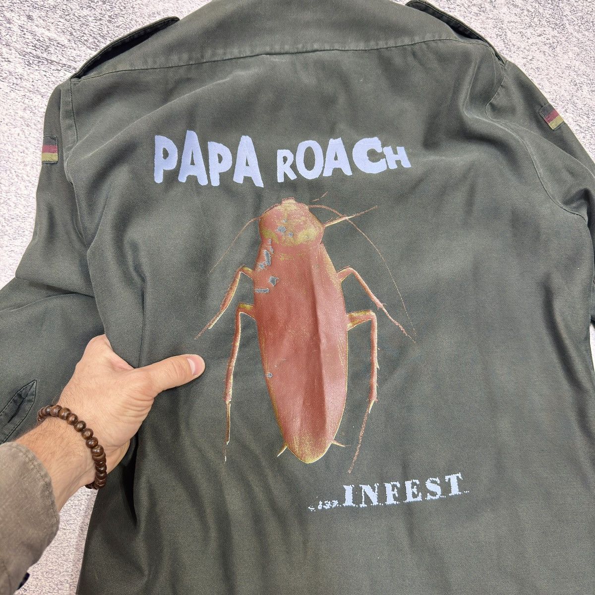 Other Vintage Papa Roach Bundeswehr Shirt L size Size US L / EU 52-54 / 3 - 12 Thumbnail