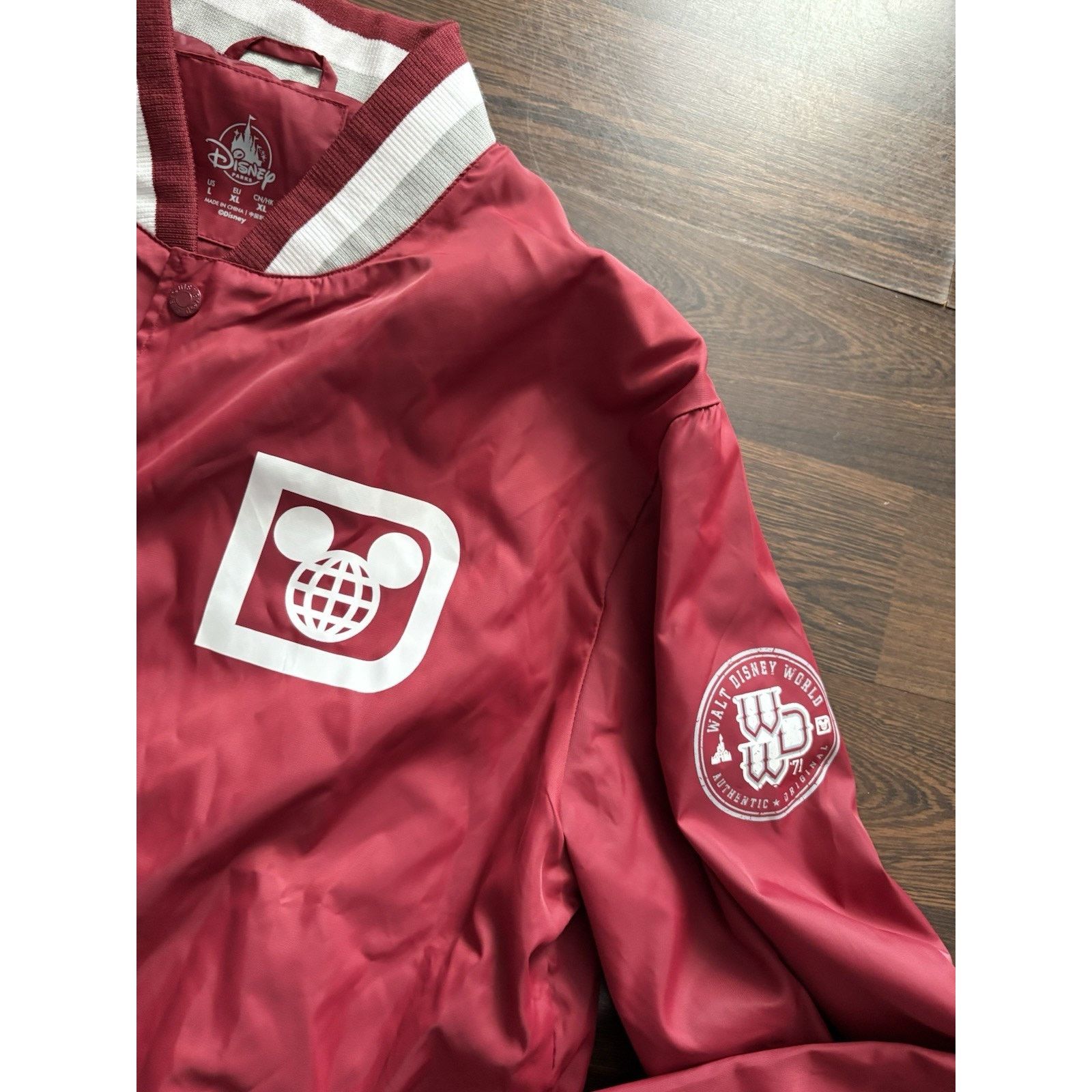 Disney Rare Walt Disney World 1971 Mickey Mous Snap Satin Jacket XL Size XL / US 12-14 / IT 48-50 - 3 Thumbnail
