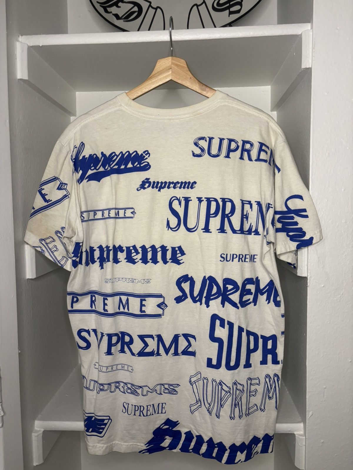 Supreme Aop surpeme tee Size US M / EU 48-50 / 2 - 3 Thumbnail