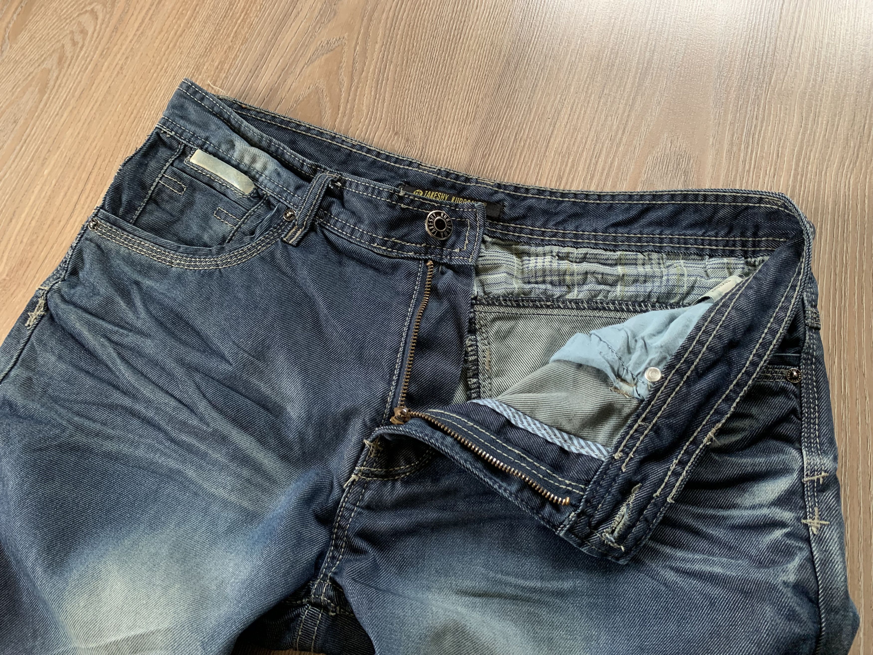 Japanese Brand × Takeshy Kurosawa Takeshy Kurosawa Distressed Jeans Size US 33 - 5 Thumbnail