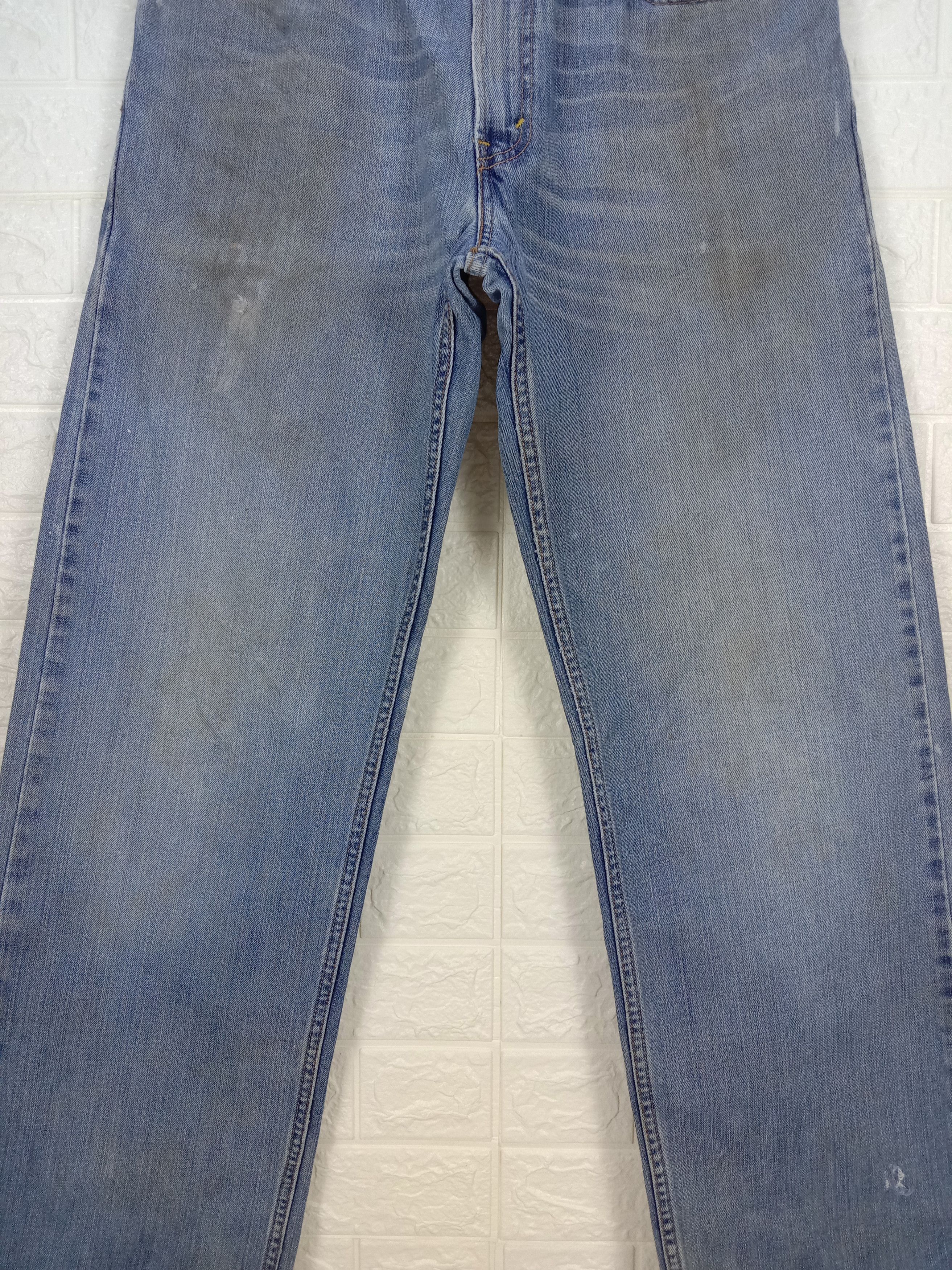 Levi's Vintage Levi's 569 Jeans Dirty Wash Loose Straight Denim Size US 32 / EU 48 - 3 Thumbnail