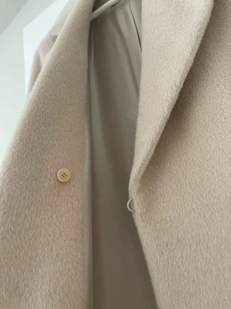 Max Mara Max Mara White Alpaca Coat Size XL / US 12-14 / IT 48-50 - 5 Thumbnail