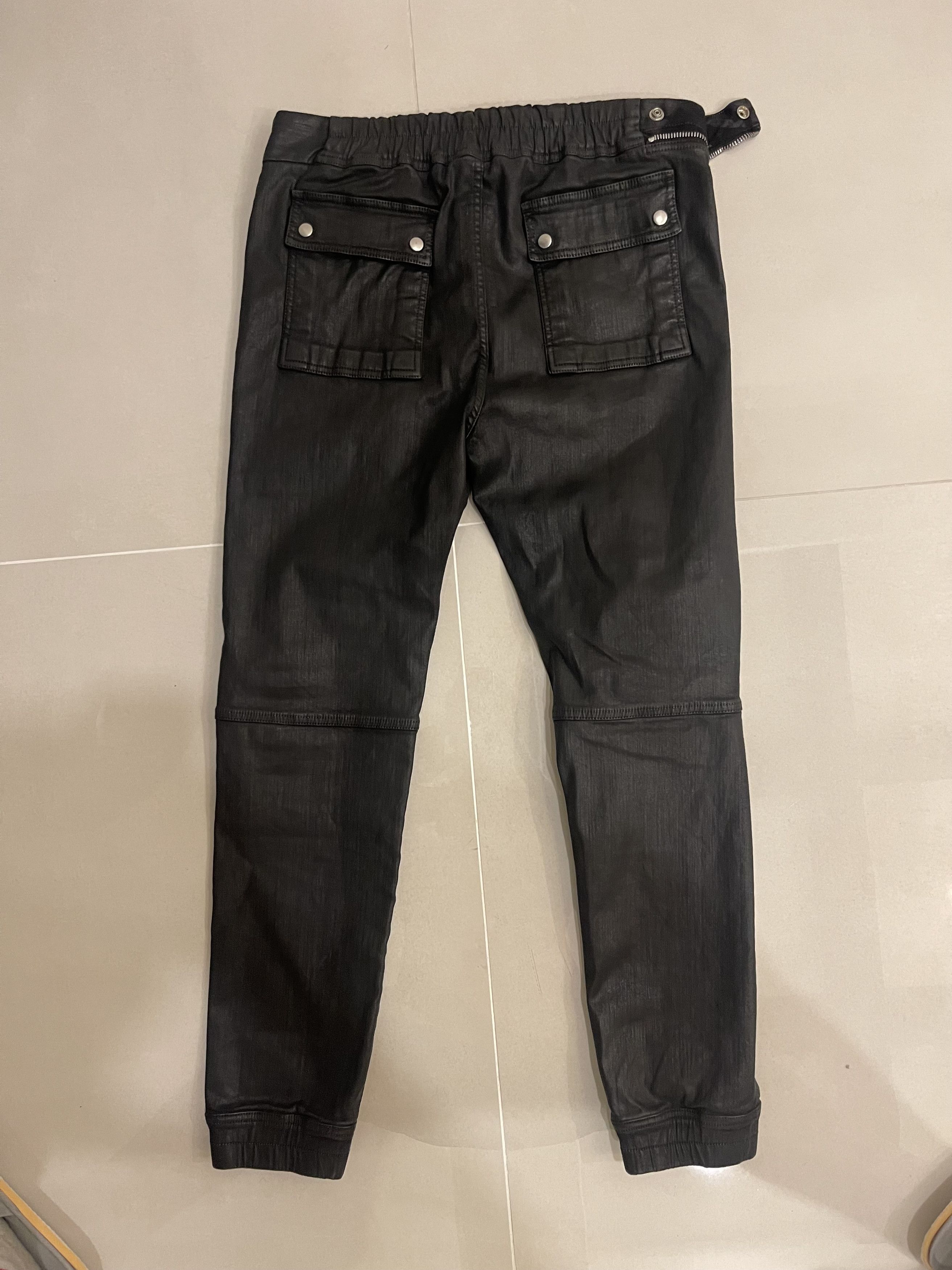Rick Owens Drkshdw Rick Owen’s DRKSHDW aircut denim joggers ss23 Size US 38 / EU 54 - 7 Thumbnail