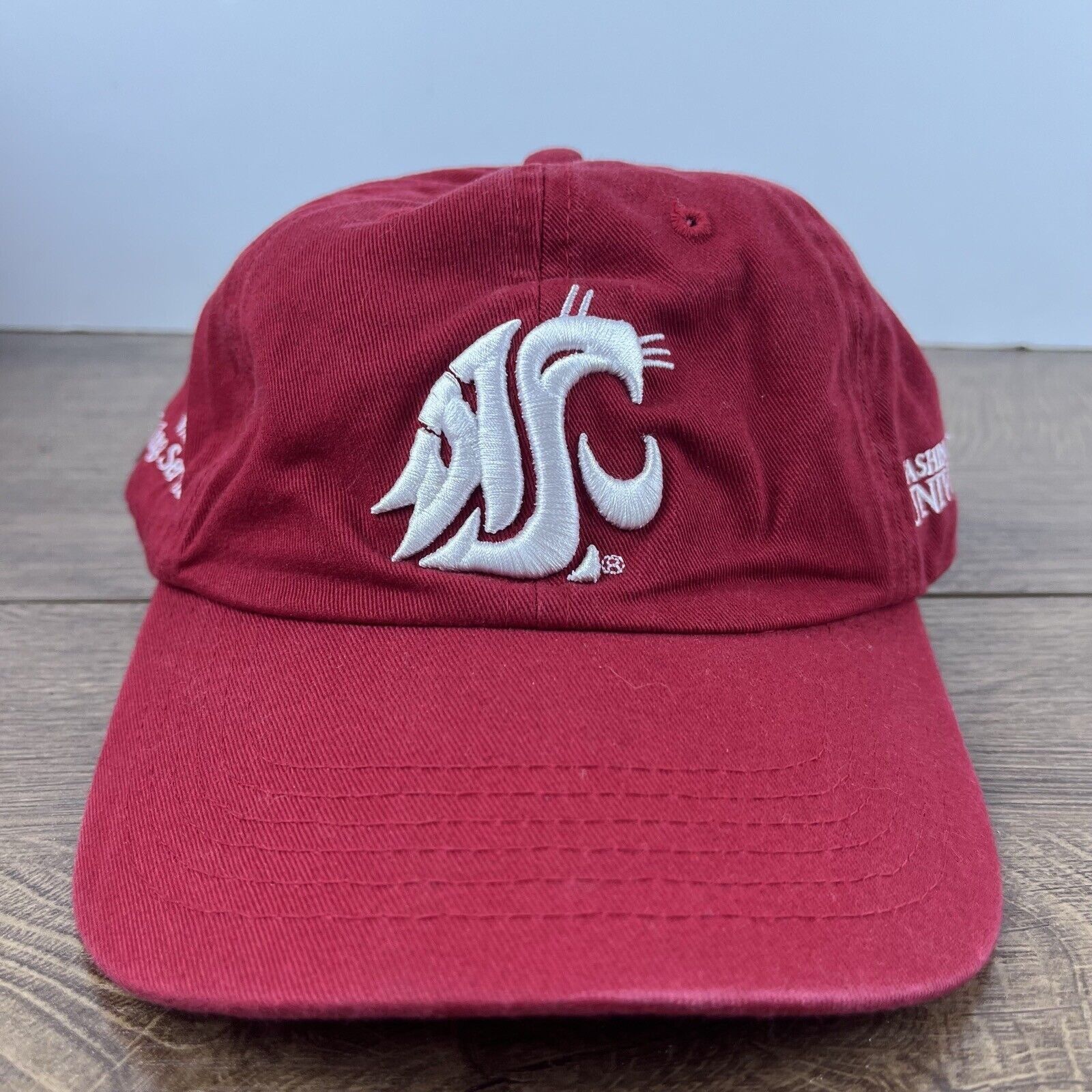Other Washington State Cougars Hat Red NCAA Cougars Cap Adjustable Size ONE SIZE - 2 Thumbnail