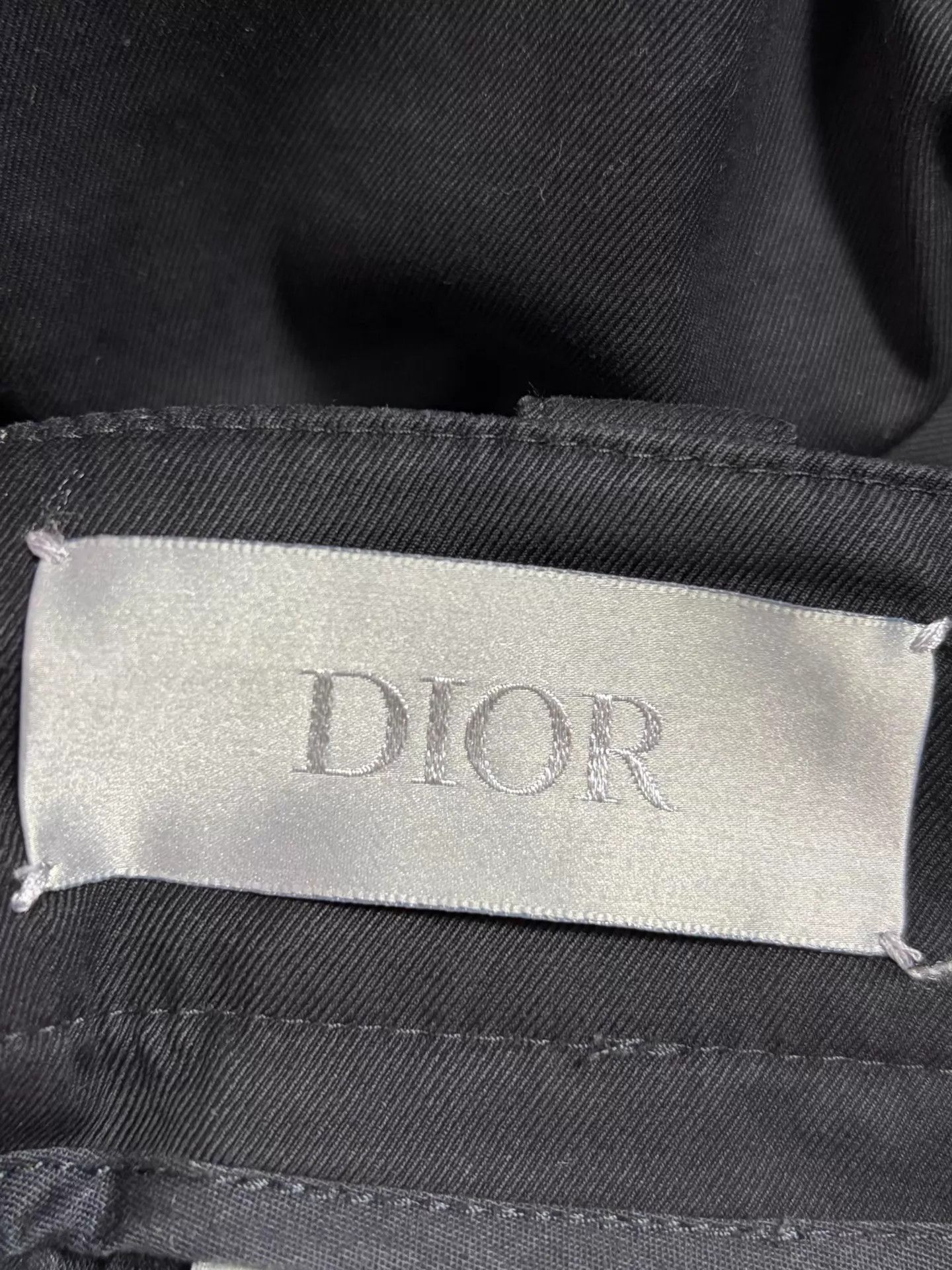 Dior Dior Cargo Pants 46 Black Size US 30 / EU 46 - 3 Thumbnail