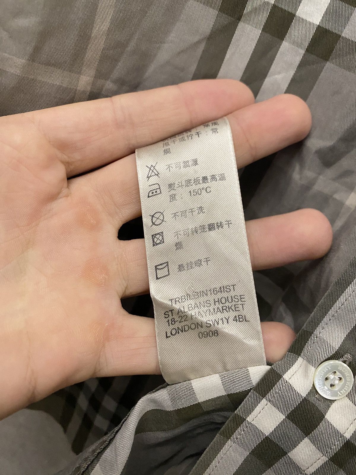 Burberry Burberry Shirt Luxury Size US XXL / EU 58 / 5 - 4 Thumbnail