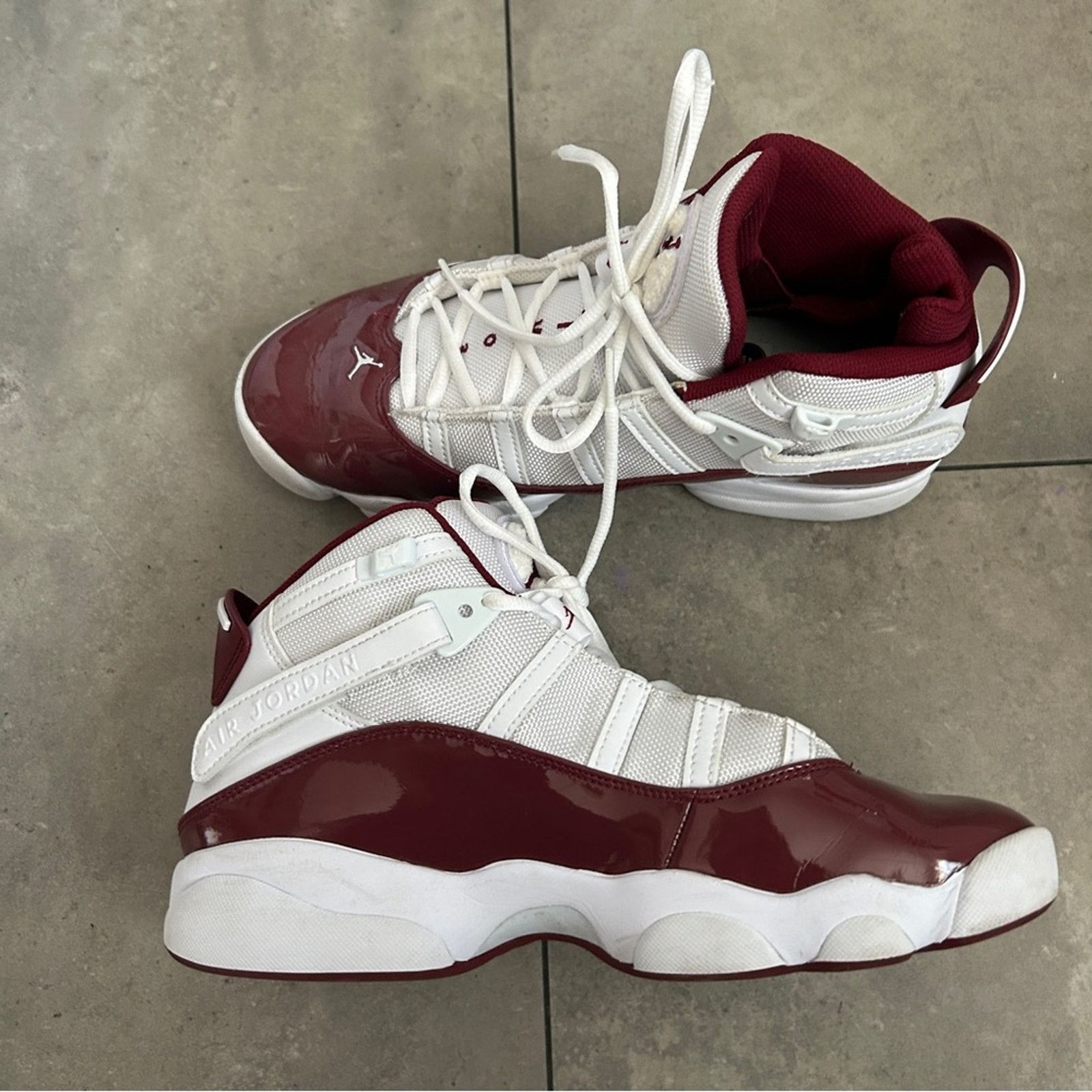 Nike Nike Air Jordan 6 Rings Team Red mid sneakers 9 Size US 9 / EU 42 - 3 Thumbnail