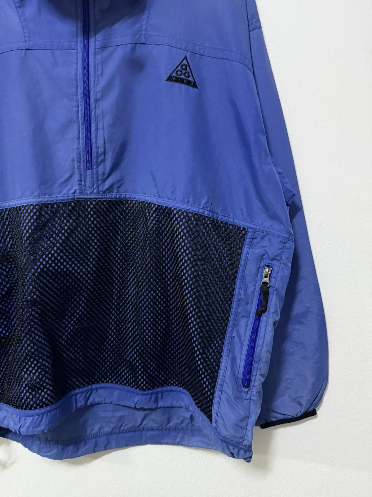 Nike ACG 90s Nike ACG All Conditions Gear blue zip pullover anorak Size US L / EU 52-54 / 3 - 4 Thumbnail