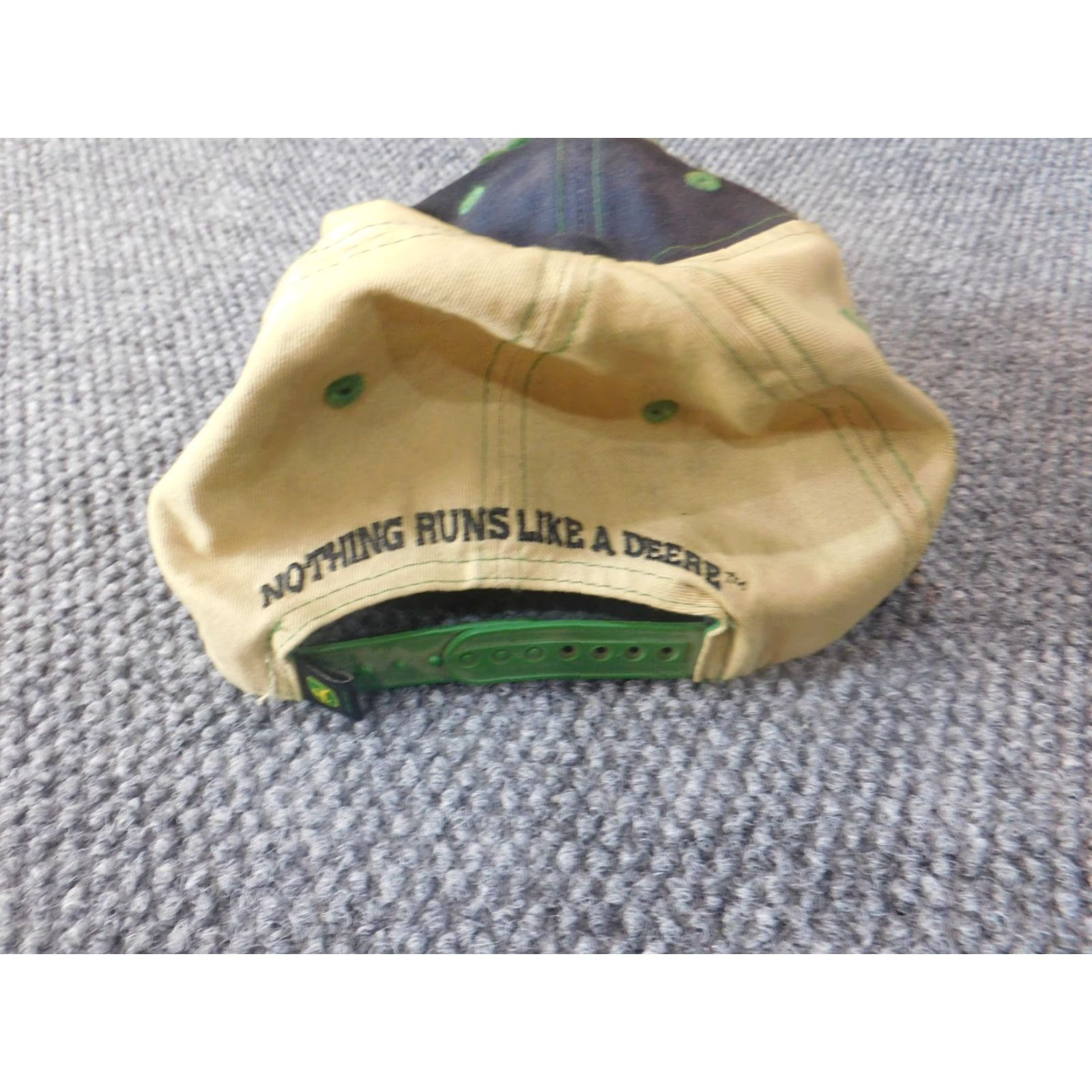 John Deere **John Deere Green Mens Classic Cotton Snapback Hat** User: John Deere Green Mens Classic Vintage Cotton Snapback Hat Size ONE SIZE - 5 Thumbnail