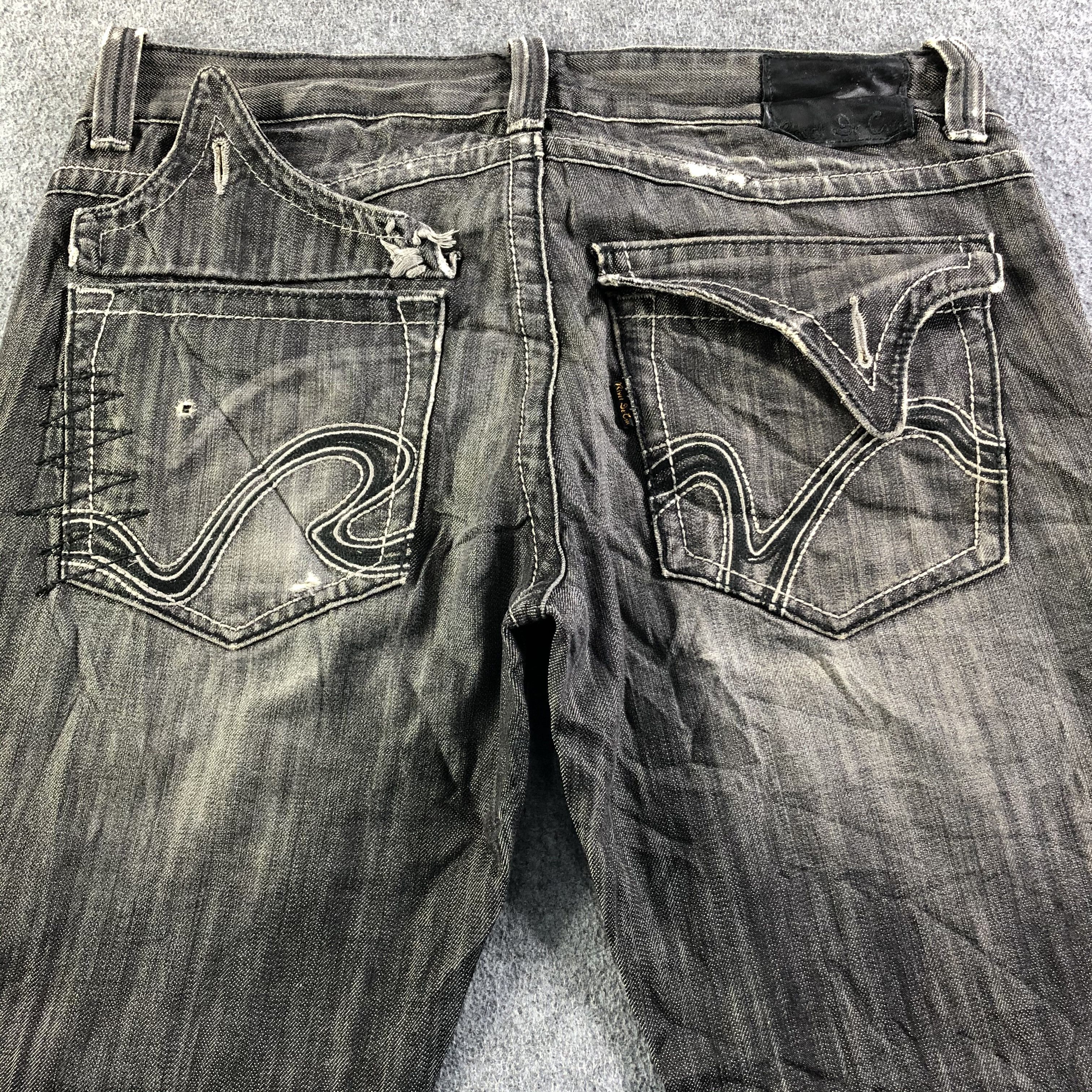 Vintage Vintage Rivet De Cru Jeans-J3782 Size US 39 - 4 Thumbnail