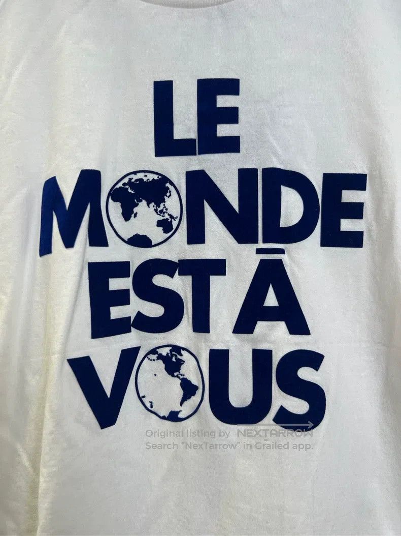Louis Vuitton Louis Vuitton New Flocked Printed Earth Short Sleeve Size US XL / EU 56 / 4 - 3 Thumbnail