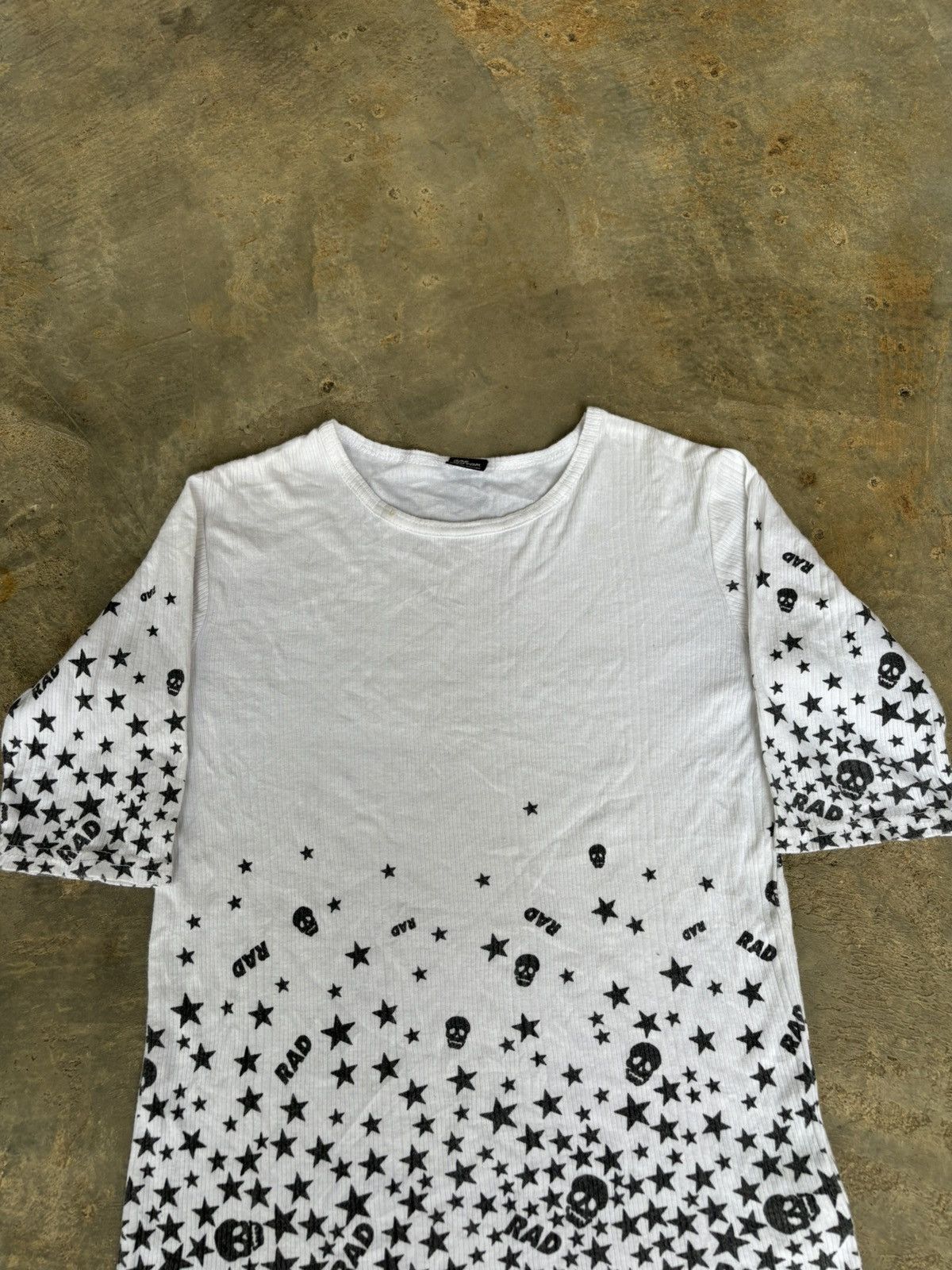 Hysteric Glamour × If Six Was Nine × Japanese Brand Y2k Skull Rad Custom Ifsixwasnine style Tshirt Size M / US 6-8 / IT 42-44 - 4 Thumbnail
