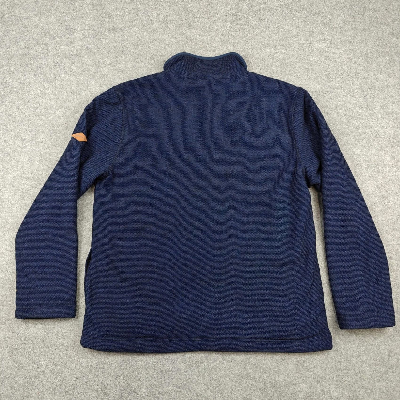 Orvis Orvis Pullover Mens M Blue Sherpa Lined 1/4 Zip Long Sleeve Fleece Thermal Size US M / EU 48-50 / 2 - 6 Thumbnail