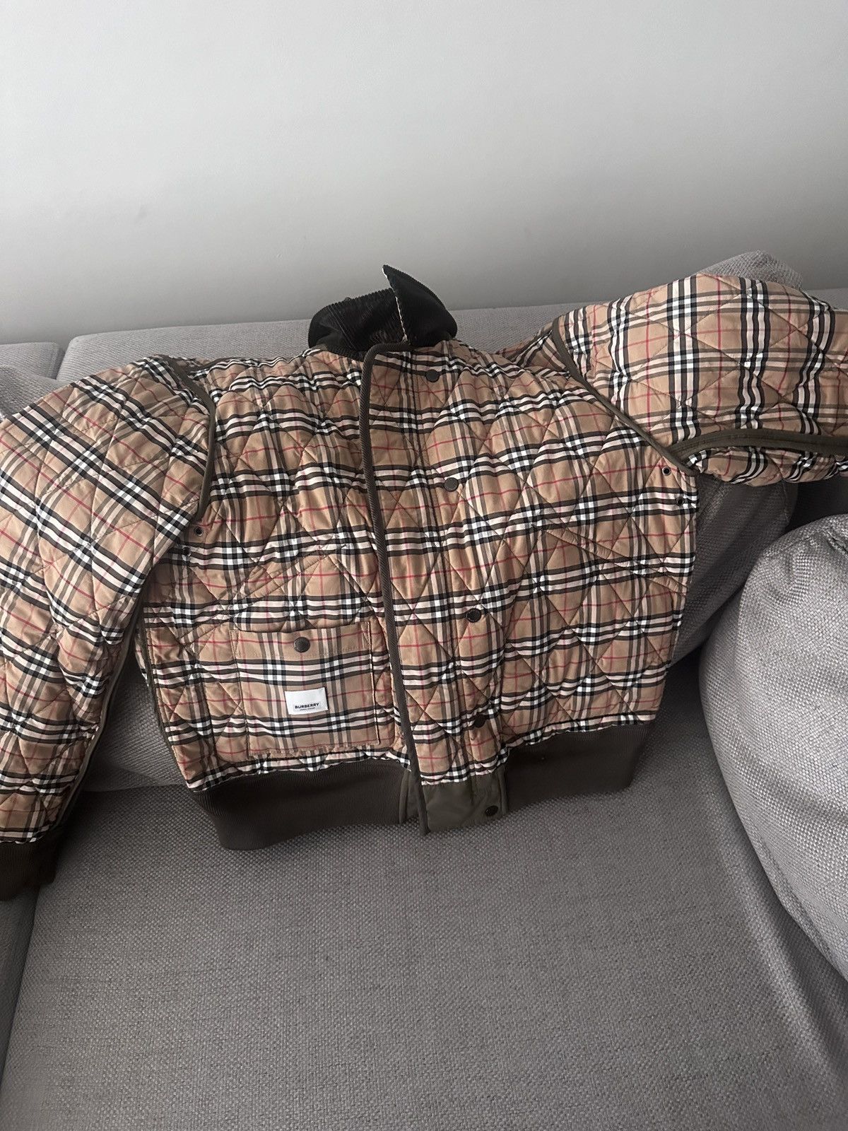 Burberry Burberry Chilton Diamond Quilted Jacket REVERSIBLE SIZE 52 Size US L / EU 52-54 / 3 - 10 Thumbnail