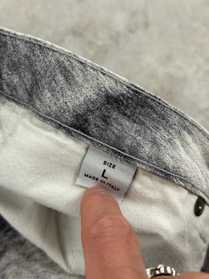 Roberto Cavalli 2000s Roberto Cavalli Grizzly Fur Print Grey Pants Size US 31 - 8 Thumbnail