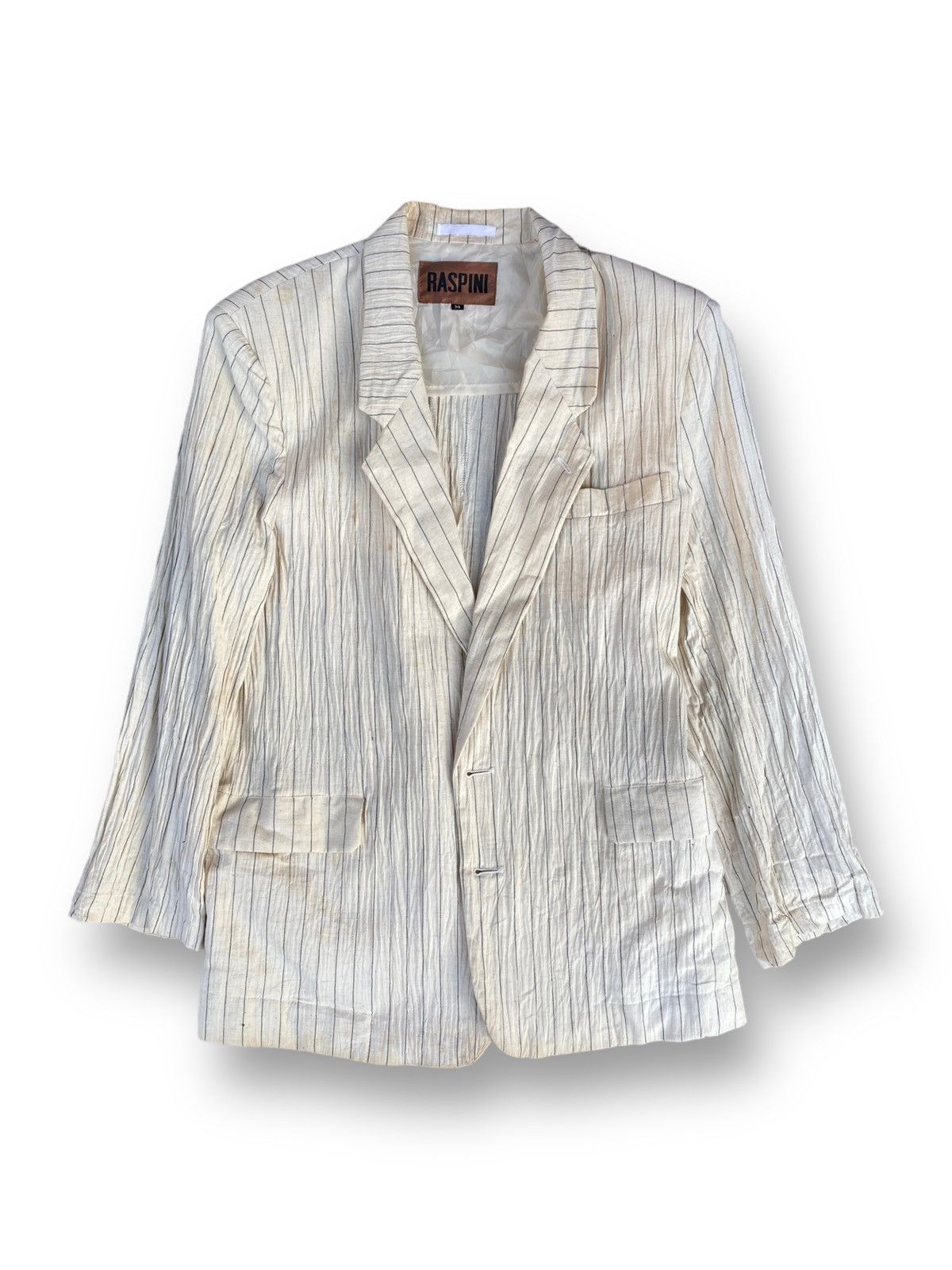 Designer × Japanese Brand × Vintage Vintage Raspini Light Blazer. #B9 Size US M / EU 48-50 / 2 - 1 Thumbnail