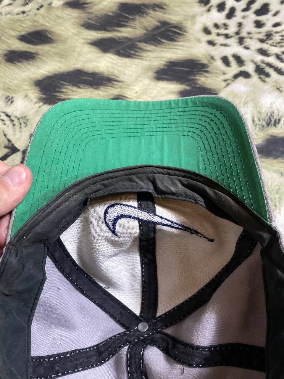 Vintage vintage 90’ NIKE RARE cap Size ONE SIZE - 2 Thumbnail