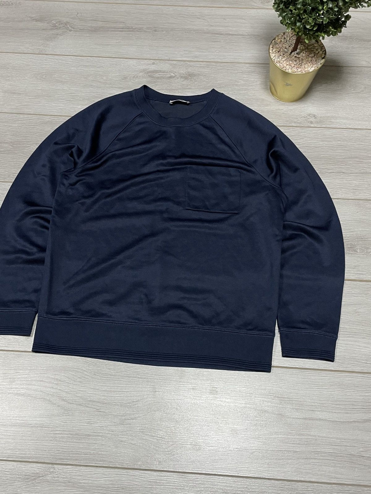 Acne Studios Acne Nylon Pocket Crewneck College Sharp CAW11 Size US S / EU 44-46 / 1 - 2 Thumbnail