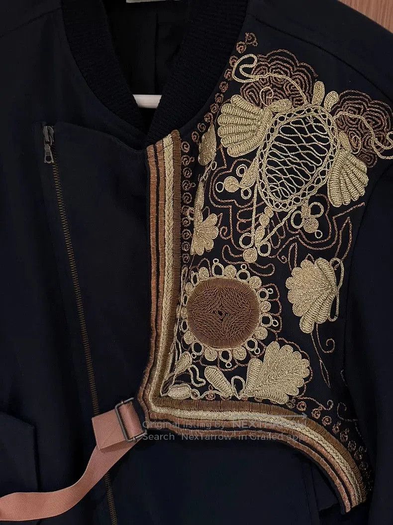 Dries Van Noten Dries Van Noten 15ss Embroidered Jacket. Size US L / EU 52-54 / 3 - 2 Thumbnail