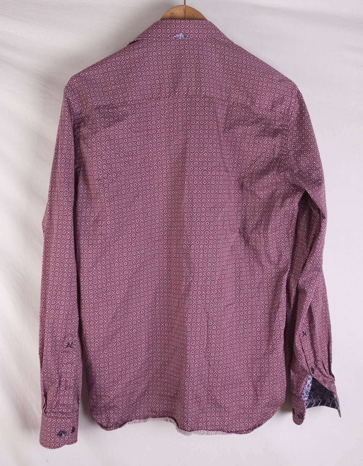 Au Noir Au Noir Shirt Size 3/ M Burgundy Size US M / EU 48-50 / 2 - 6 Thumbnail